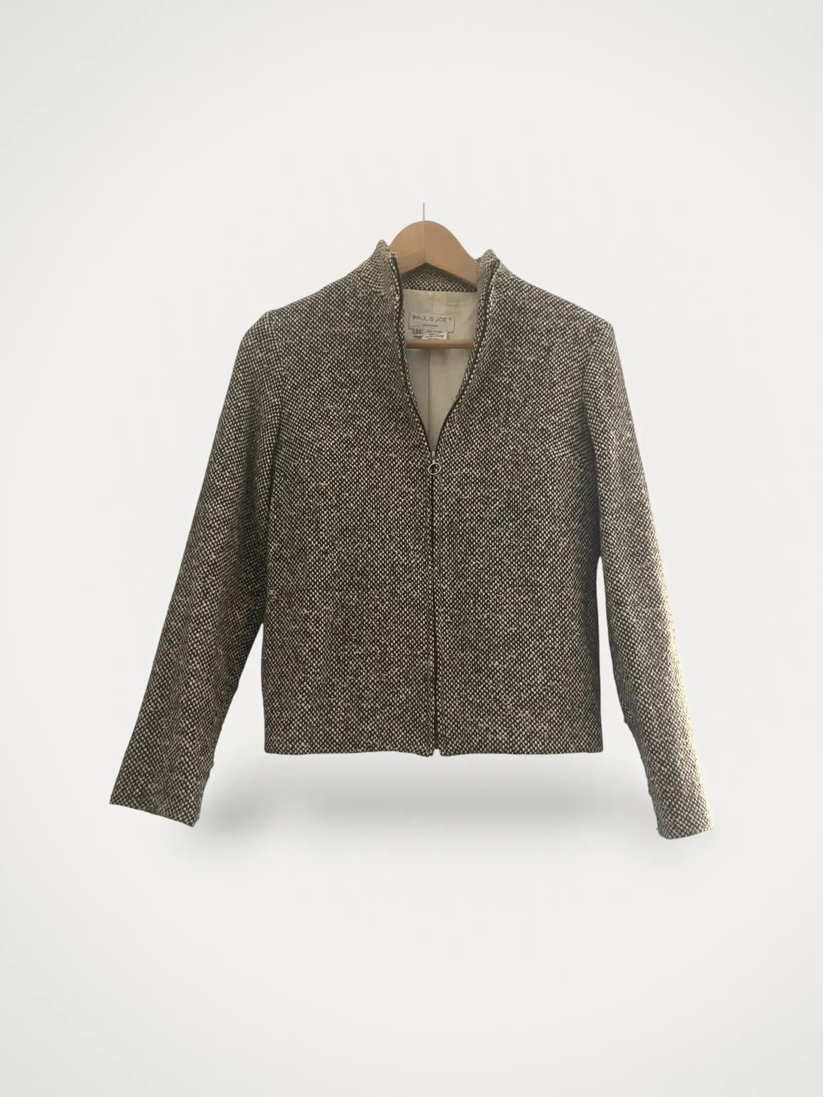 Paul & Joe Paul & Joe Kort tweed jacka med fickor Jacket Size S / US 4 / IT 40 - 1 Thumbnail