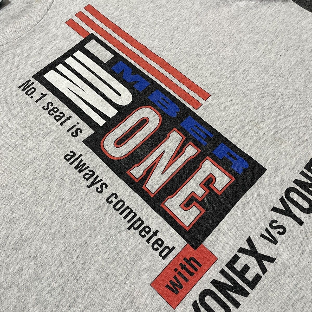 Japanese Brand Vintage Yonex vs Yonex Number One T-shirt Size US L / EU 52-54 / 3 - 2 Thumbnail