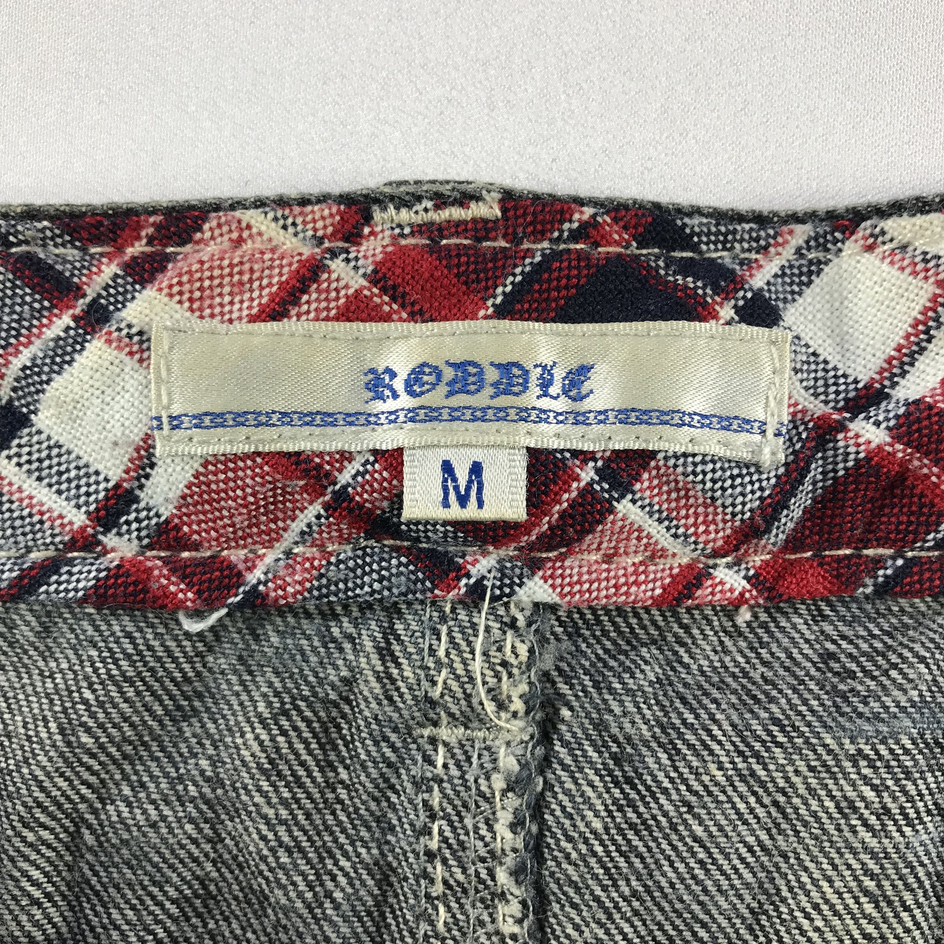 Japanese Brand Japanese Brand Roddie Double Waist Jeans Punk Denim KJ3192 Size US 32 / EU 48 - 11 Thumbnail
