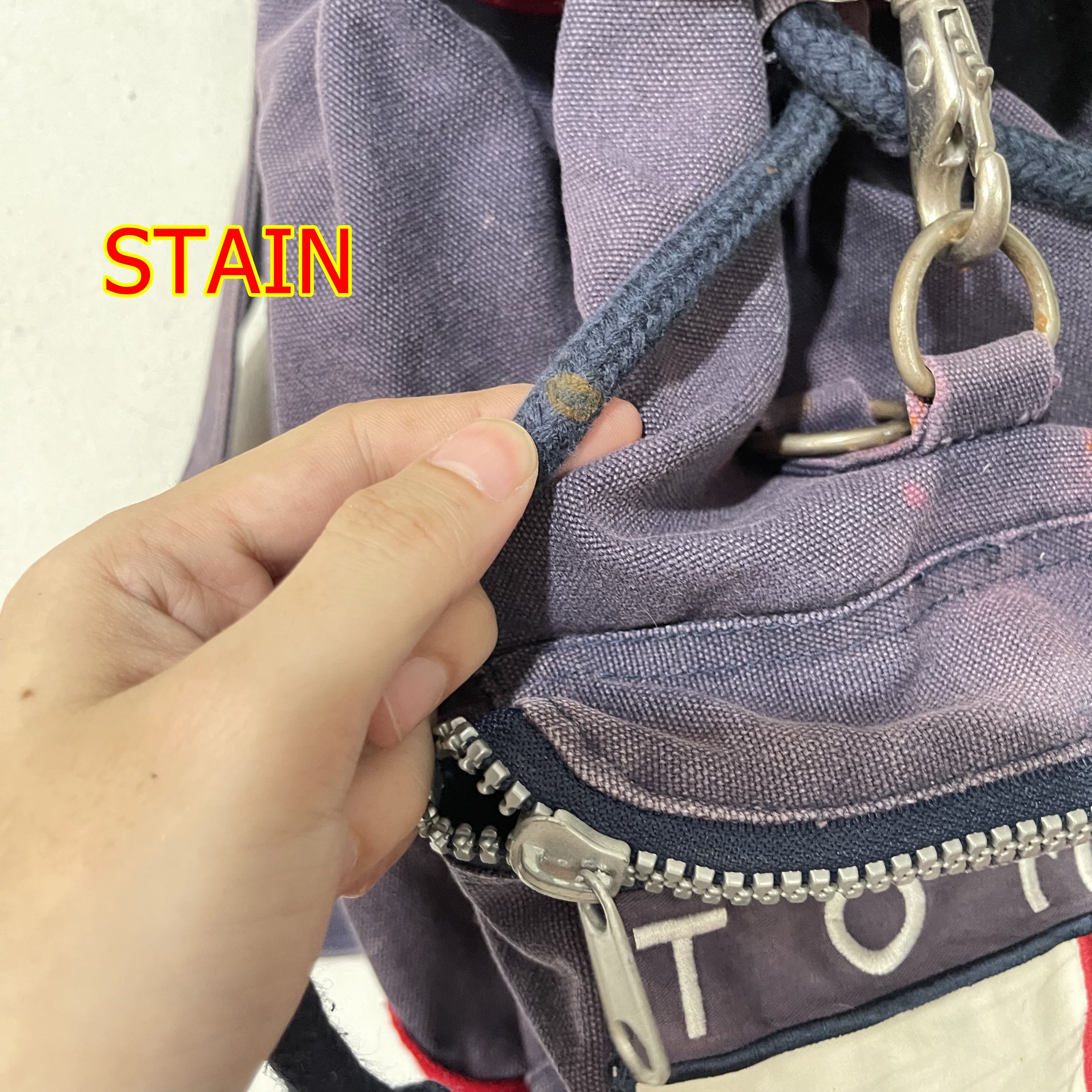 Tommy Hilfiger Vintage 90s Tommy Hilfiger Backpack Size ONE SIZE - 12 Thumbnail
