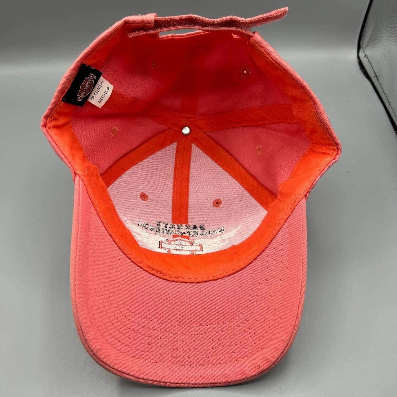 Harley Davidson Harley Davidson Motorcycles Hat Embroidered StrapBack Cotton Size ONE SIZE - 4 Thumbnail