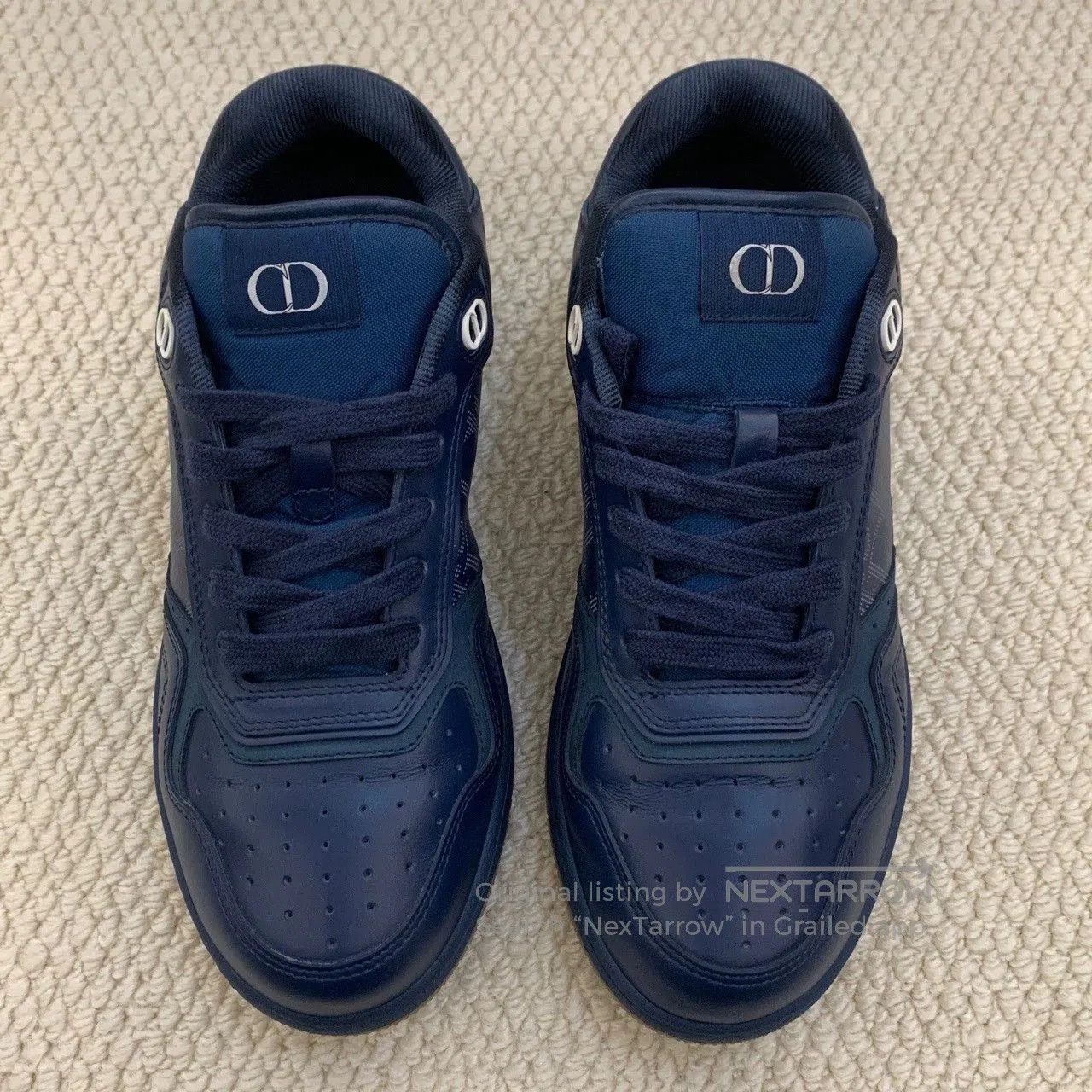 Dior dior b27 low-top sneakers in navy blue. Size US 7.5 / EU 40-41 - 4 Thumbnail