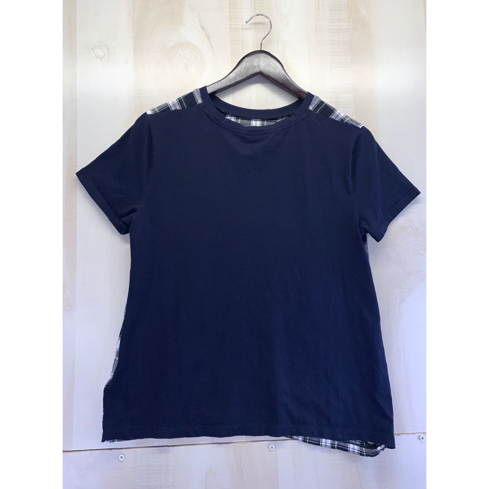 Ralph Lauren Lauren Ralph Lauren Womens Green Plaid Short Sleeve T Shirt Size M-7208 Size M / US 6-8 / IT 42-44 - 7 Thumbnail