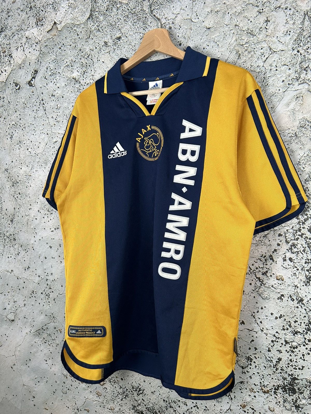 Adidas Vintage Adidas Ajax Amsterdam 1999/2000 Soccer Jersey Rare Size US M / EU 48-50 / 2 - 2 Thumbnail