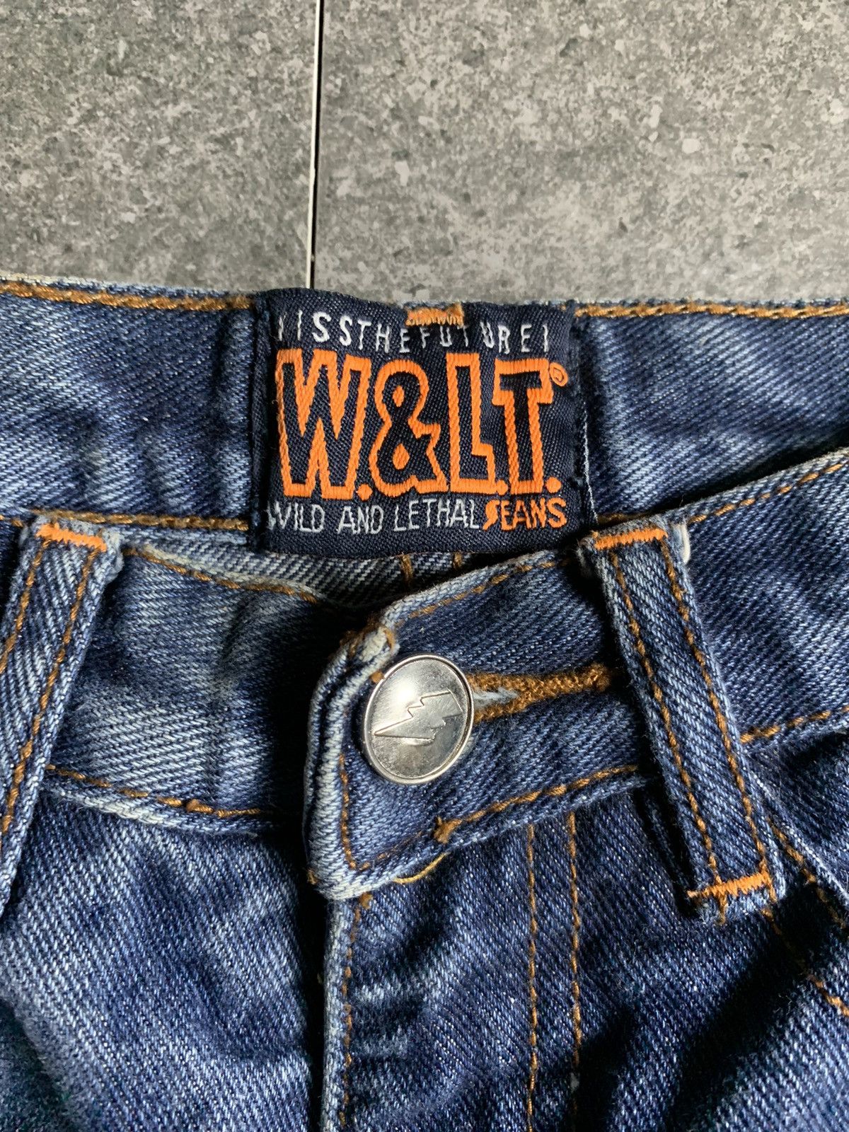 W&LT × Walter Van Beirendonck 2000s W&LT Walter Van Beirendonck Bootcut Jeans Size US 26 / EU 42 - 5 Thumbnail