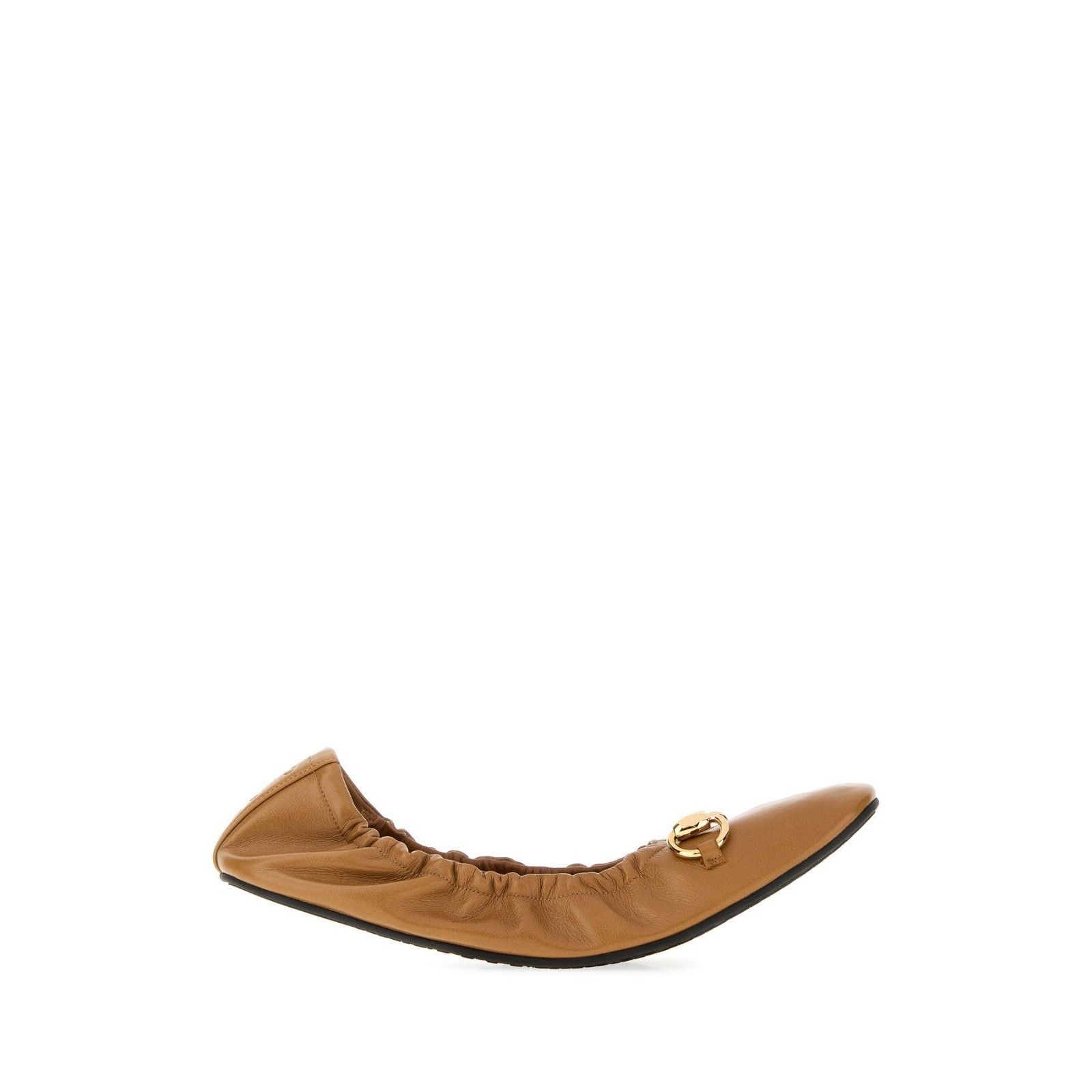 Gucci GUCCI $760 Medium Brown Prima Ballet Flats New & Authentic ( Size US 7.5 / IT 37.5 - 5 Thumbnail