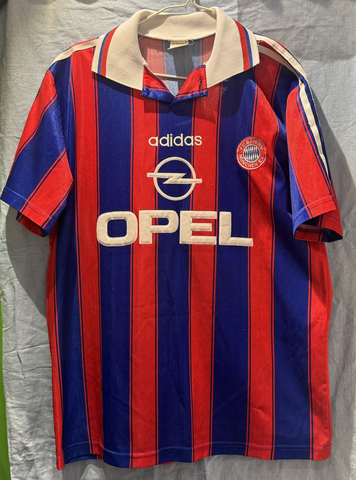Adidas Bayern munich 95/97 home shirt #10 Matthaus Size US M / EU 48-50 / 2 - 1 Thumbnail