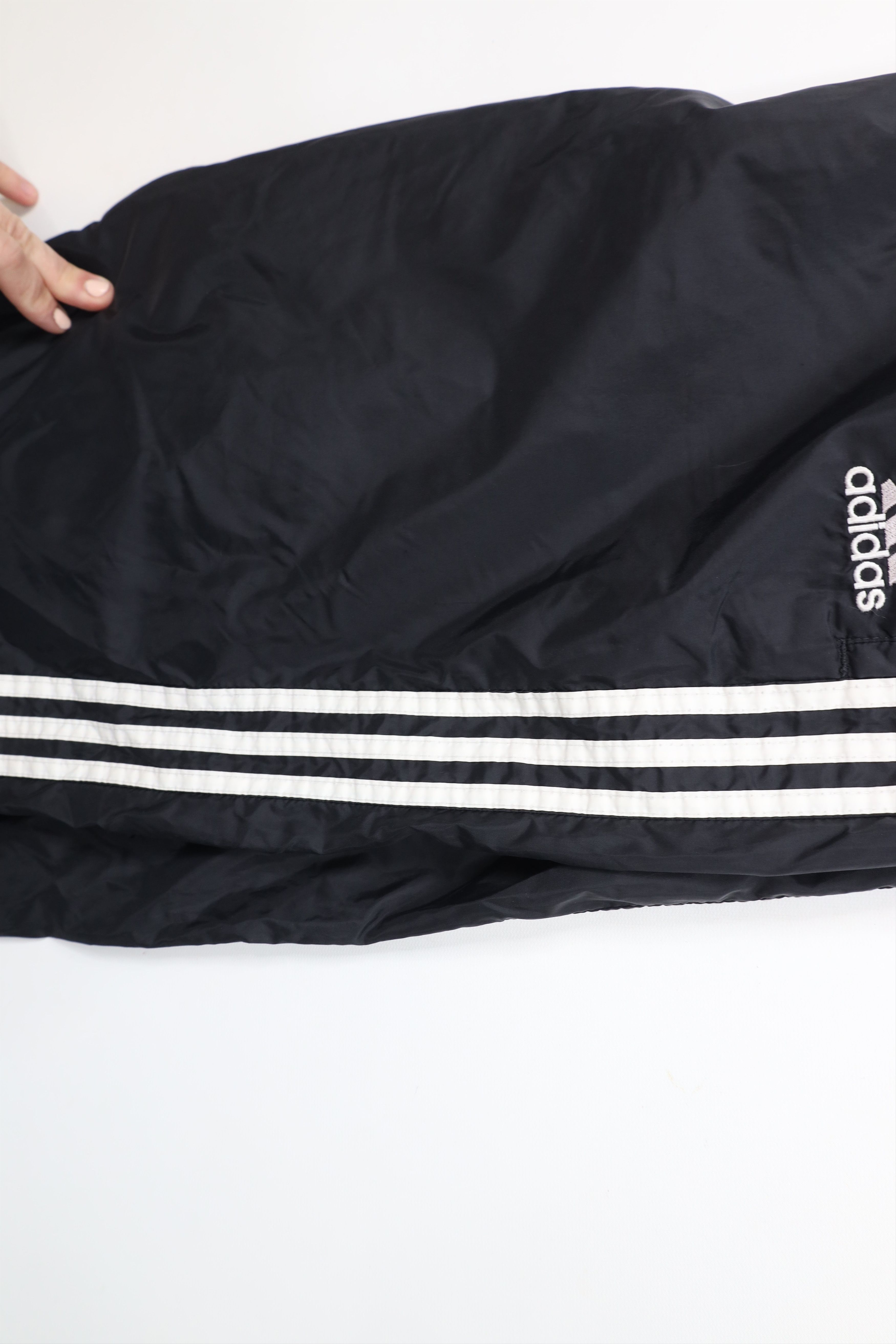 Adidas × Vintage Vintage 90s Adidas Cuffed Nylon Windbreaker Joggers Pants Size US 38 / EU 54 - 14 Thumbnail
