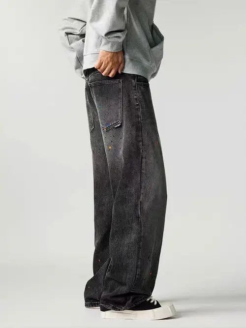 Japanese Brand Vintage street hip-hop graffiti washed and distressed jeans Size US 36 / EU 52 - 4 Thumbnail