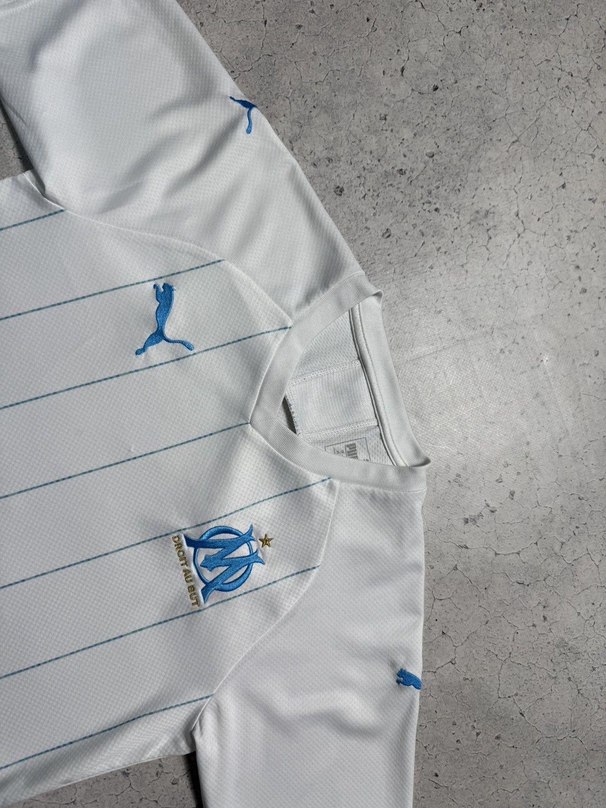 Puma Puma FC Olympique de Marseille 2019/2020 Soccer Jersey Size US XS / EU 42 / 0 - 6 Thumbnail