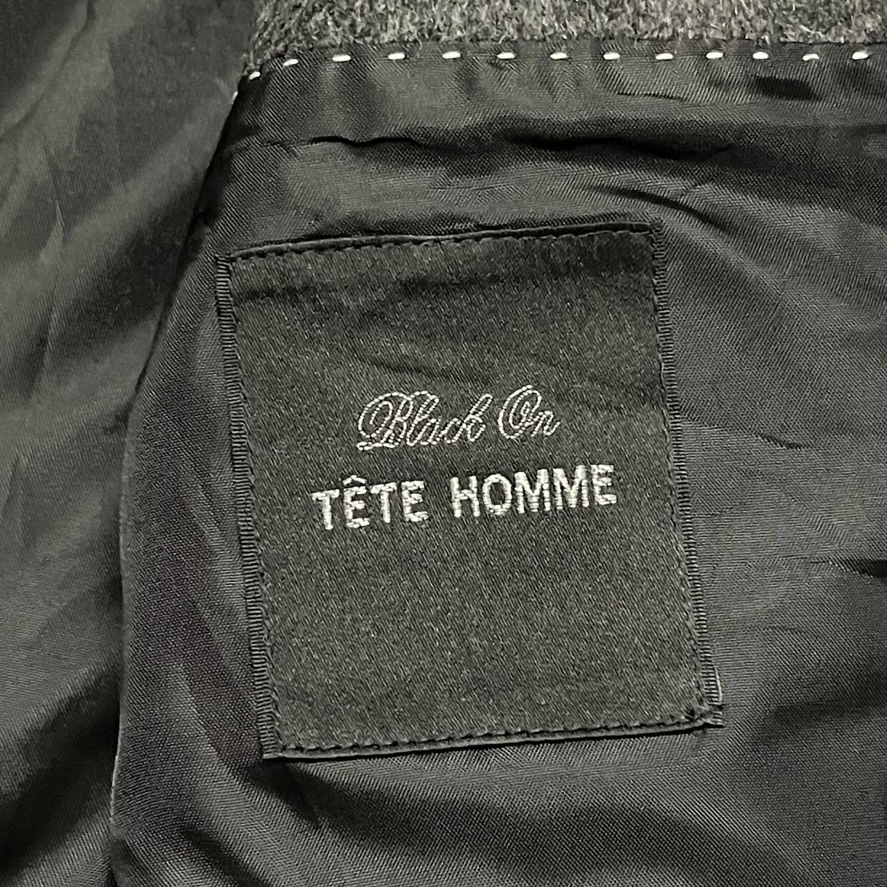 Tete Homme Tete Homme Issey Miyake Cashmere Blend Coat Size US L / EU 52-54 / 3 - 8 Thumbnail