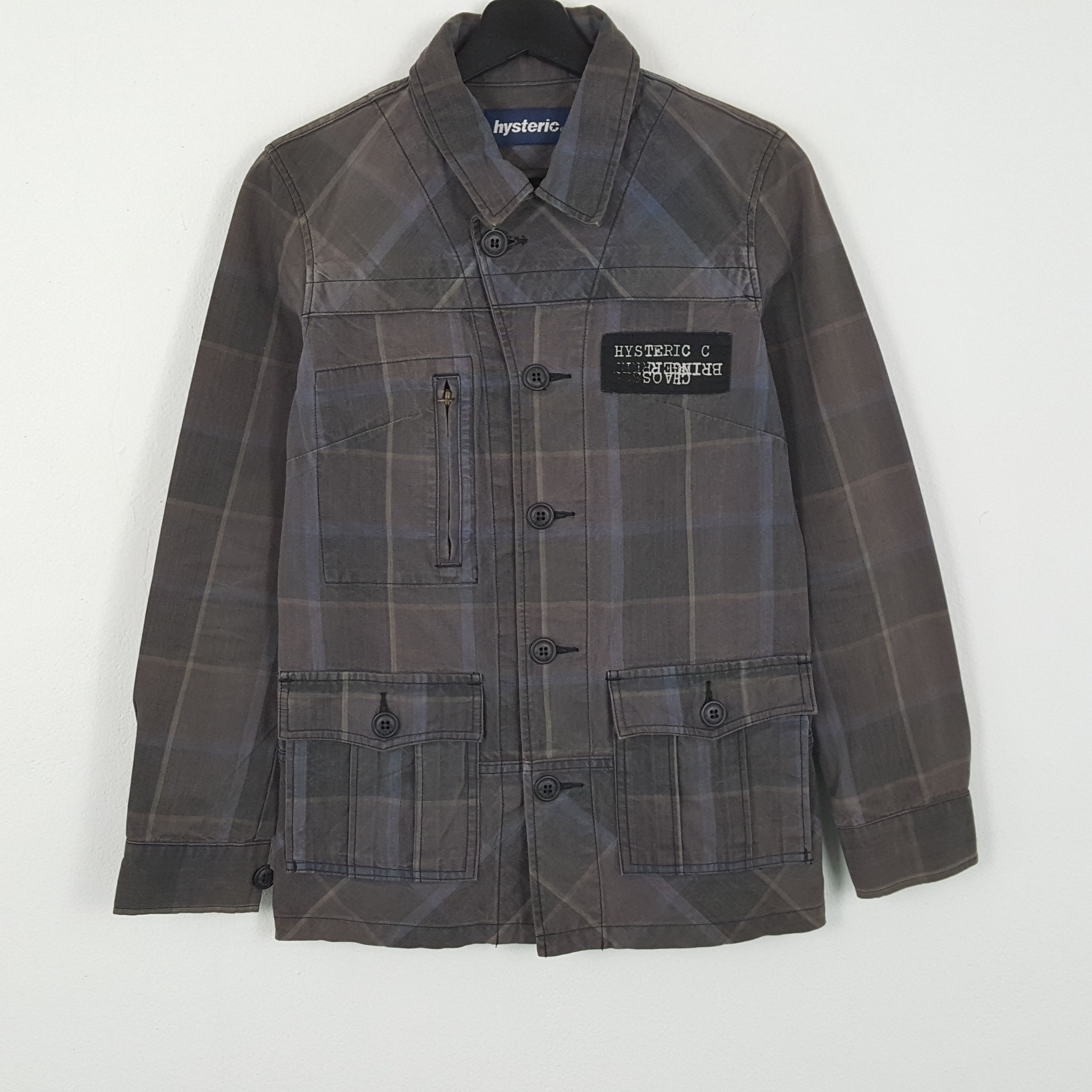Hysteric Glamour × Japanese Brand × Vintage HYSTERIC GLAMOUR Nice Pocket Fashion Style Custom Art Jacket Size XS / US 0-2 / IT 36-38 - 3 Thumbnail