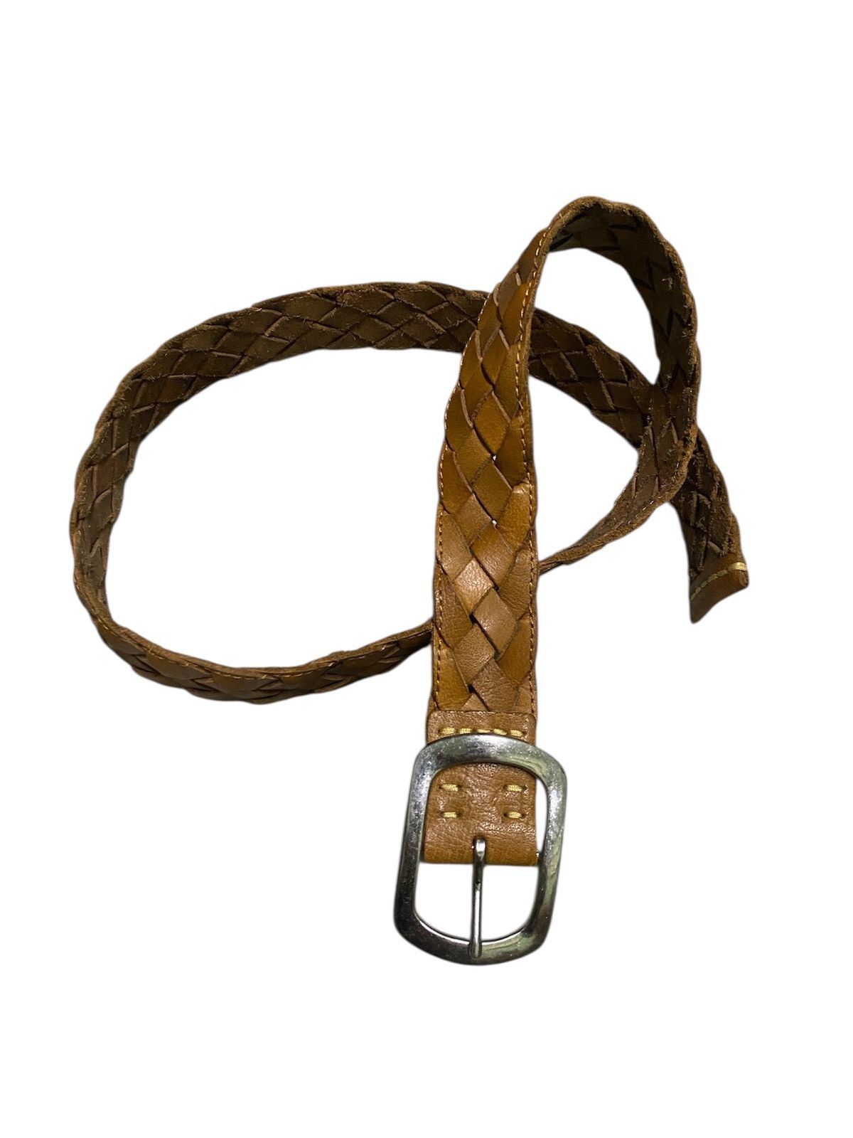 Japanese Brand Belt Leather WINS HOUSE Size 42 - 7 Thumbnail
