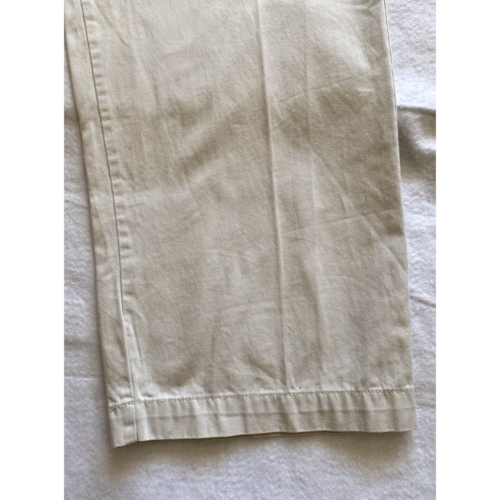 Chaps Chaps Chino Pants Men’s 36x32 Beige Regular Cotton Khakis Casual Pants Mens Beige 36 32 Inseam Size US 36 / EU 52 - 2 Thumbnail