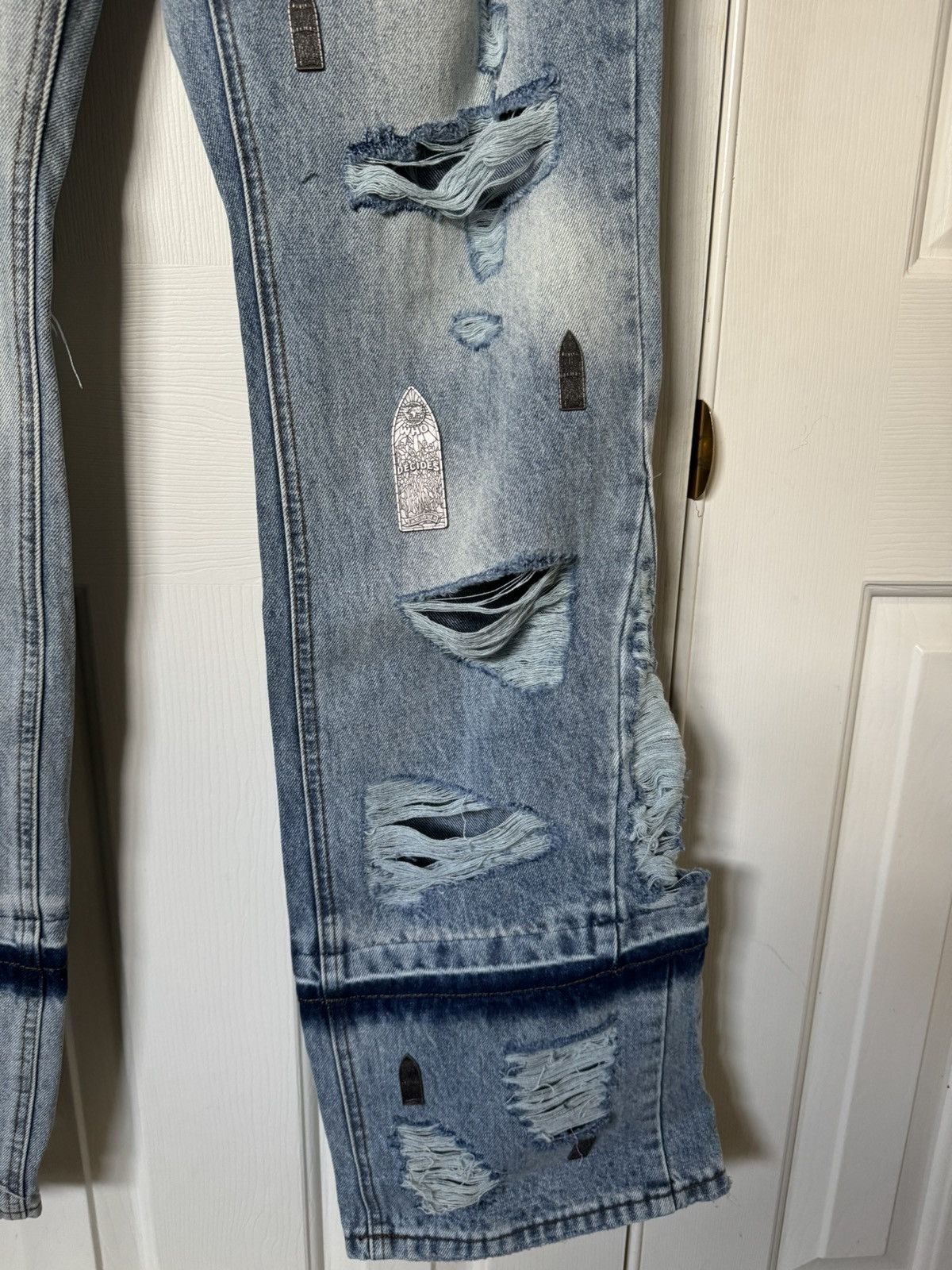 Who Decides War Who Decides War Amplified Gnarly Denim Jeans Size US 32 / EU 48 - 7 Thumbnail