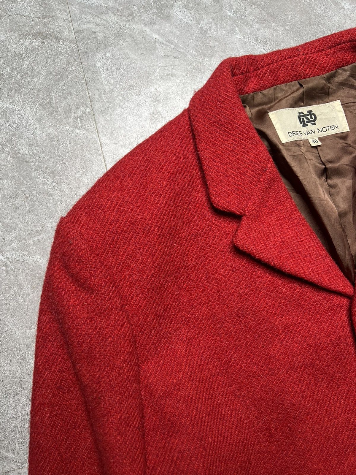 Dries Van Noten Archival Dries Van noten Mohair Coat Size 48R - 8 Thumbnail