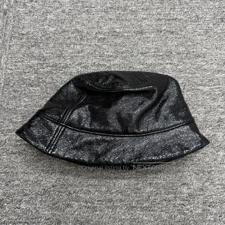 Vintage Courreges Leather Bucket Hat. Size ONE SIZE - 2 Thumbnail