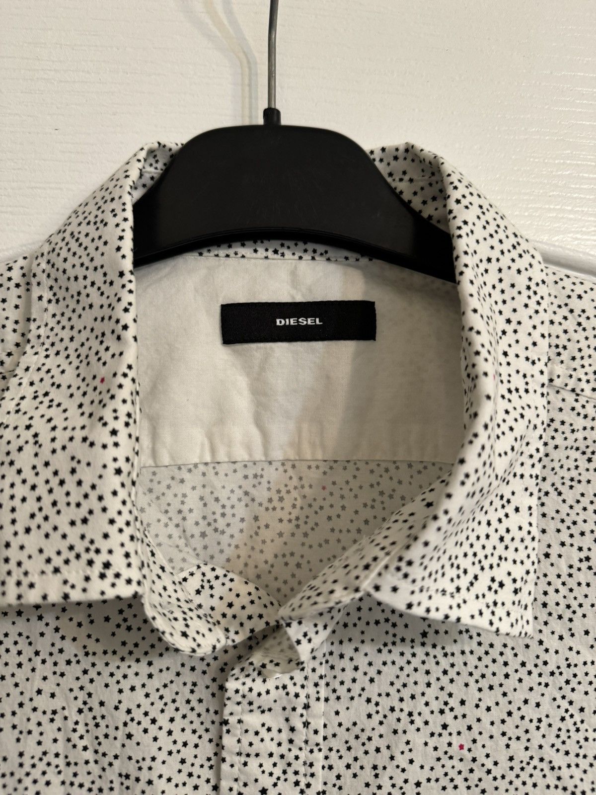 Diesel × Vintage Diesel Star Printer Shortsleeve Shirt Vintage XL size Size US XL / EU 56 / 4 - 9 Thumbnail