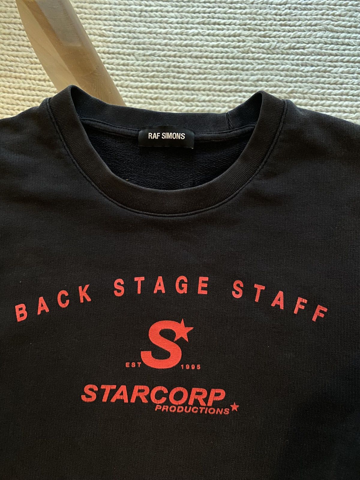 Raf Simons Raf simons backstage staff starcorp sweater Size US M / EU 48-50 / 2 - 2 Thumbnail