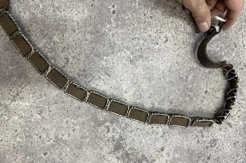 Japanese Brand × Vintage Belts Vintage Y2K Rhinestones Punk Leather Belt Japanese Size ONE SIZE - 12 Thumbnail
