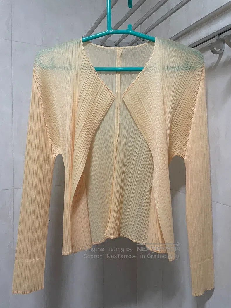 Issey Miyake Issey Miyake Cardigan Coat Top Size L / US 10 / IT 46 - 3 Thumbnail