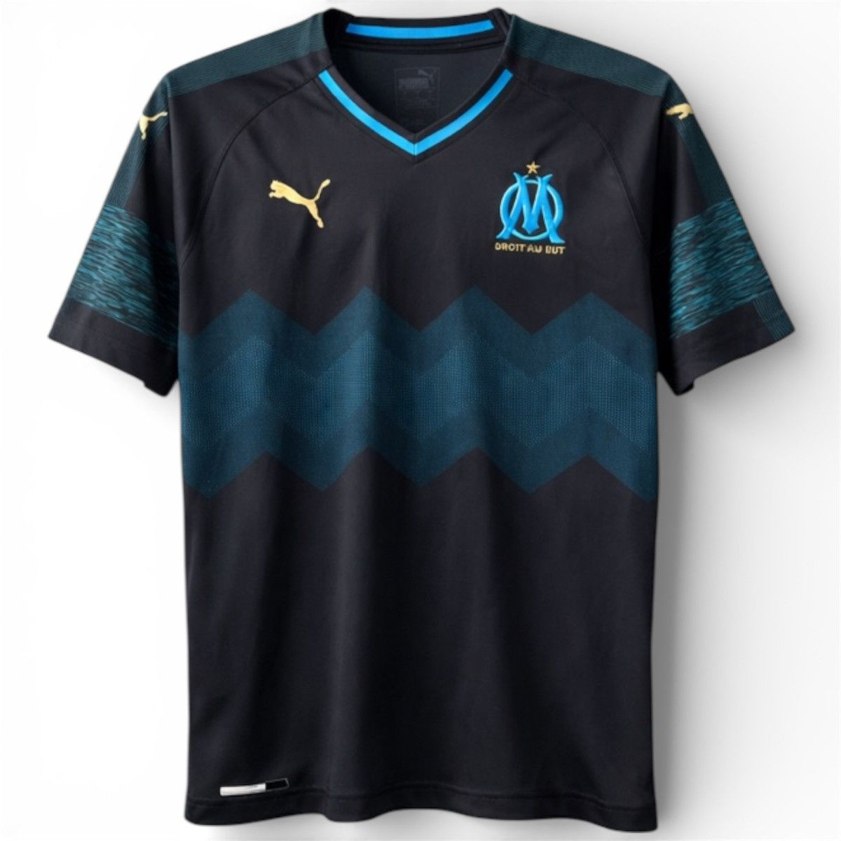 Puma 2018/19 OLYMPIQUE MARSEILLE AWAY SOCCER JERSEY SHIRT PUMA M Size US M / EU 48-50 / 2 - 1 Thumbnail