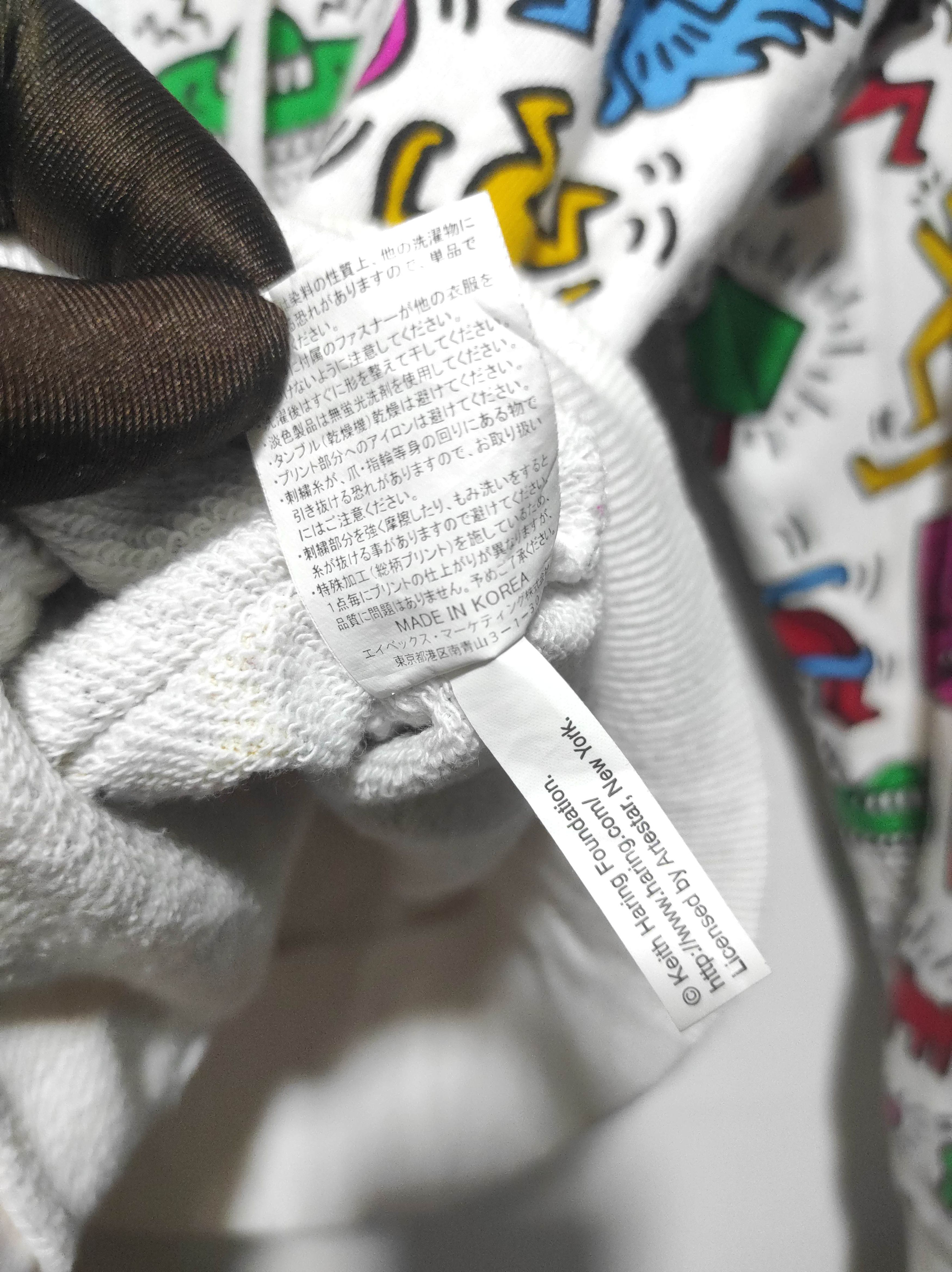 If Six Was Nine Big Bang x Keith Haring Zip Fur Hoodie if6was9 LGB style Size US M / EU 48-50 / 2 - 14 Thumbnail