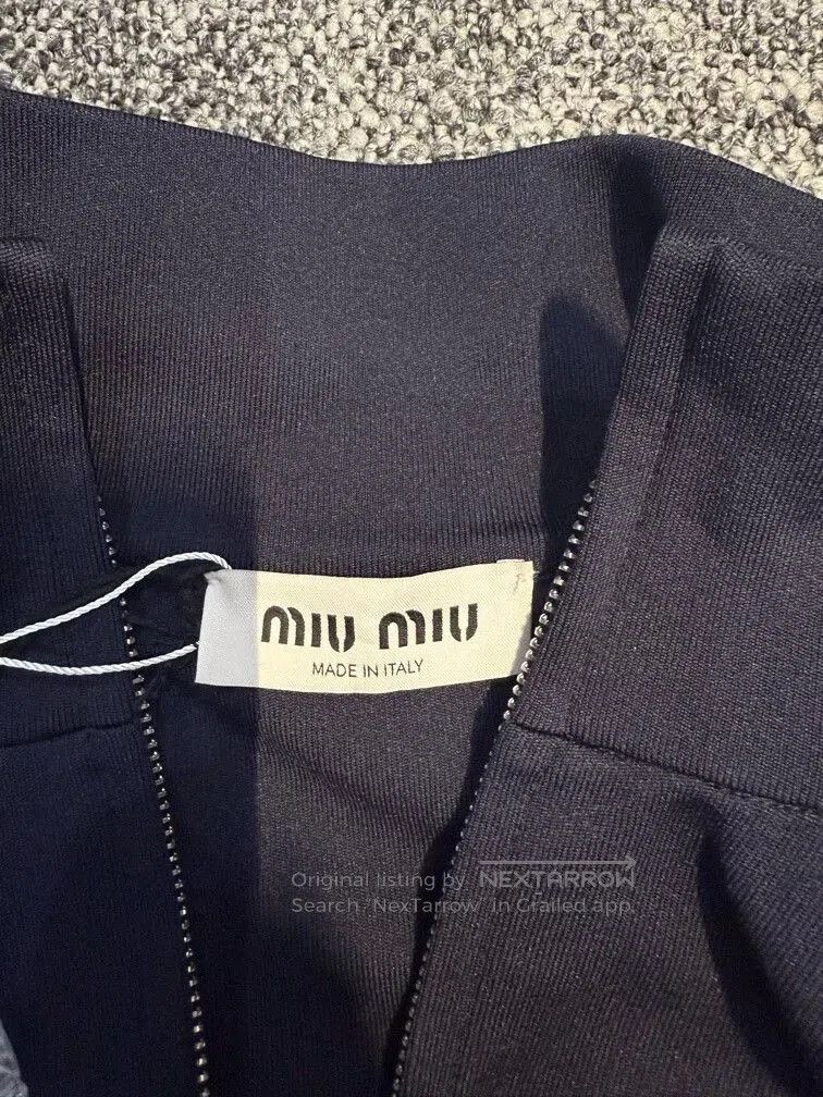 Miu Miu MiuMiu Nylon Fleece Cardigan 40. Size S / US 4 / IT 40 - 3 Thumbnail