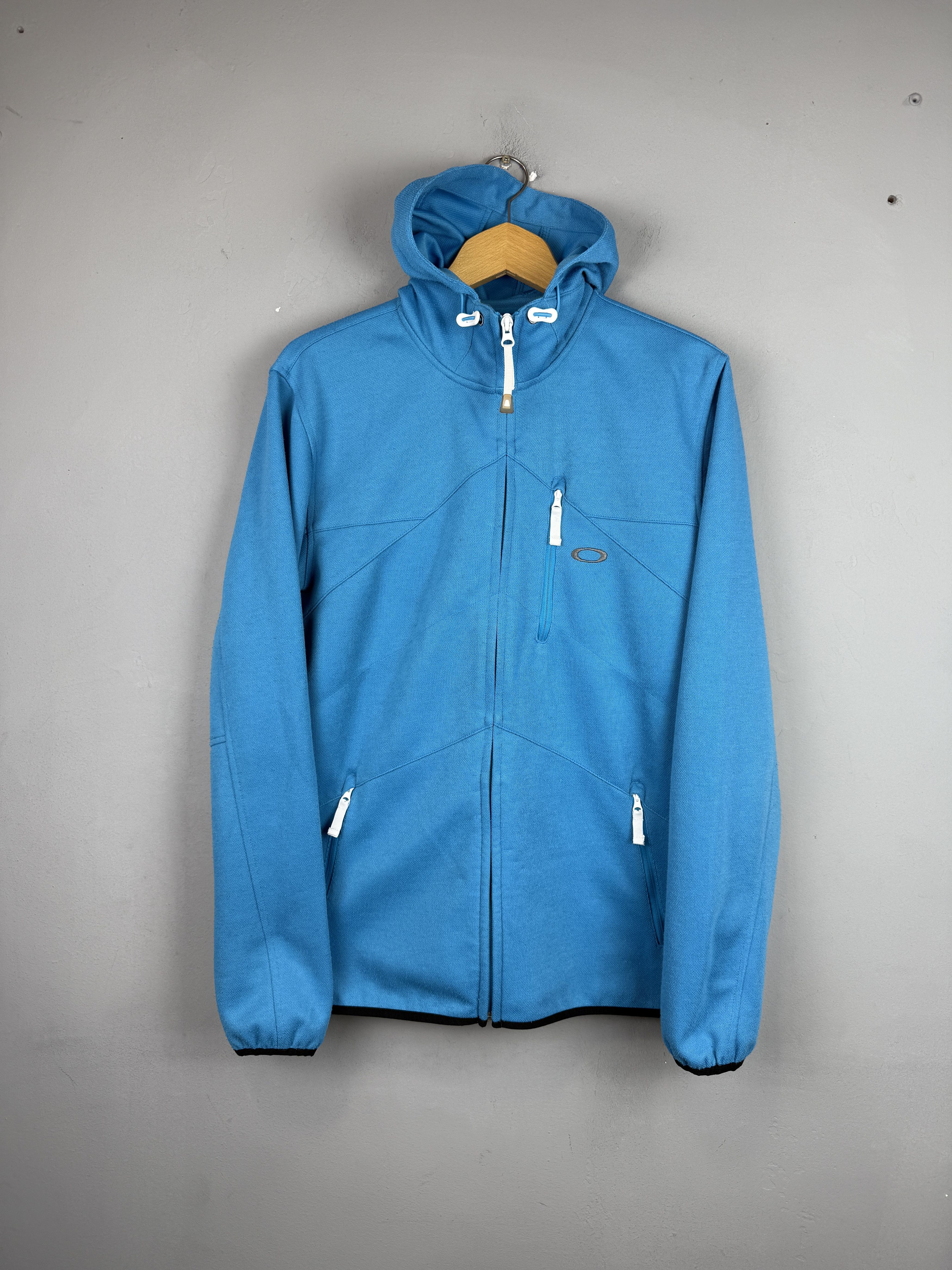 Oakley Oakley Full Zip Hoodie Blue Activewear Outdoor Life Size US M / EU 48-50 / 2 - 11 Thumbnail