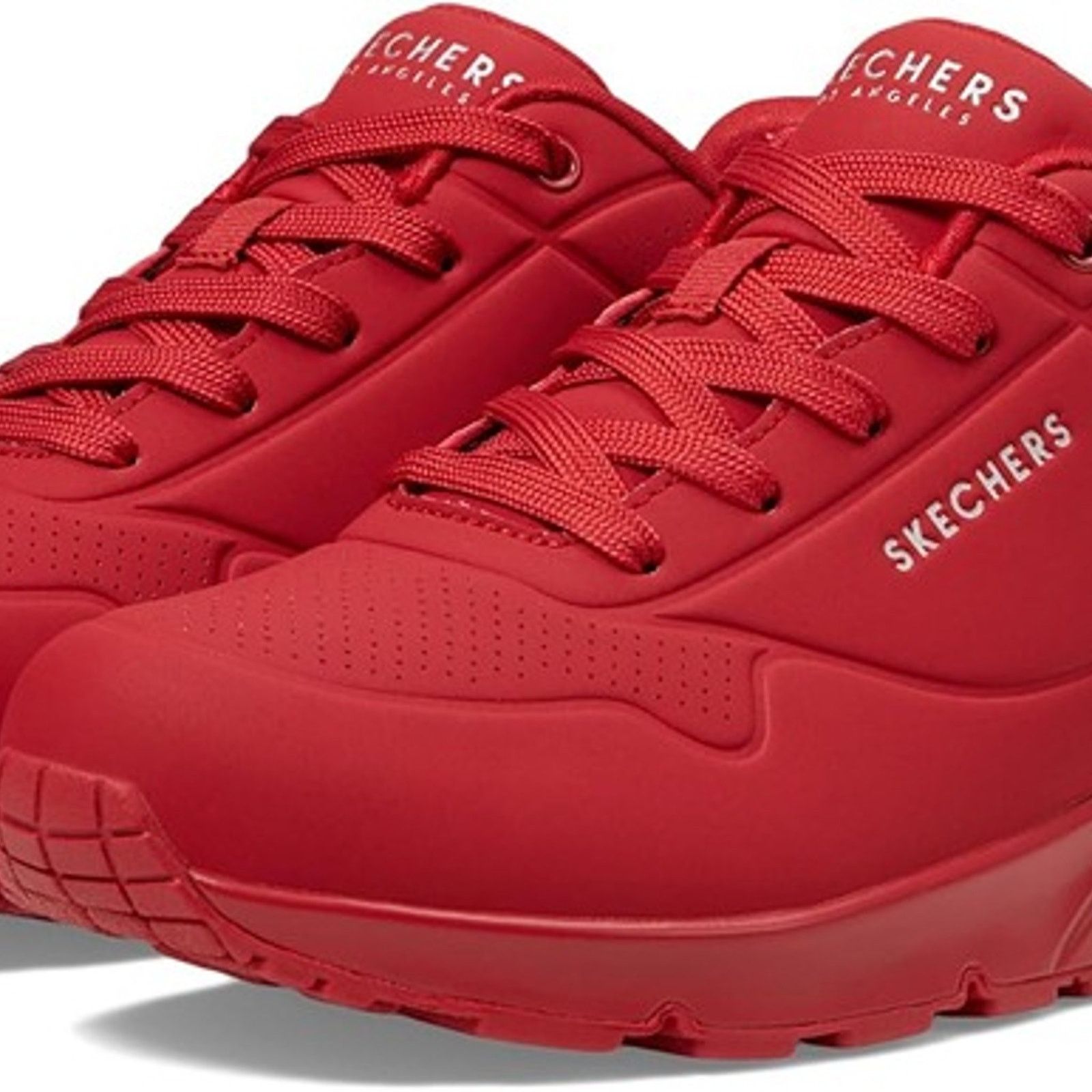SKECHERS Skechers Women's Uno Stand On Air Sneaker, Red Sz 8 Size US 8 / IT 38 - 3 Thumbnail