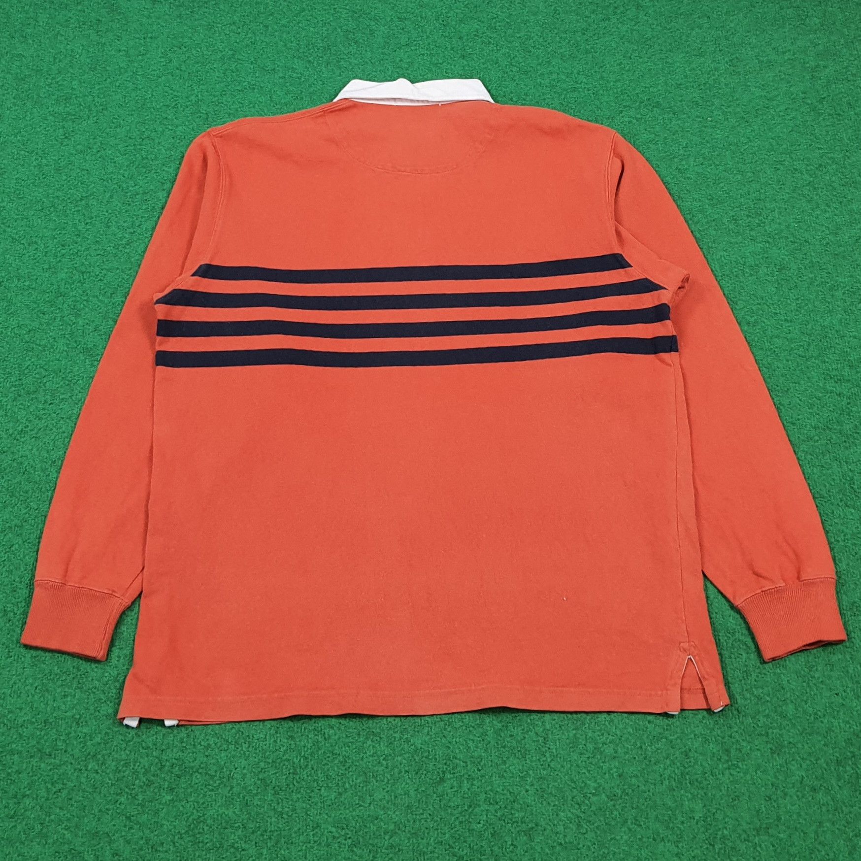 Polo Ralph Lauren Vintage Polo Ralph Lauren Rugby Shirt Striped E1N15 Size US L / EU 52-54 / 3 - 4 Thumbnail