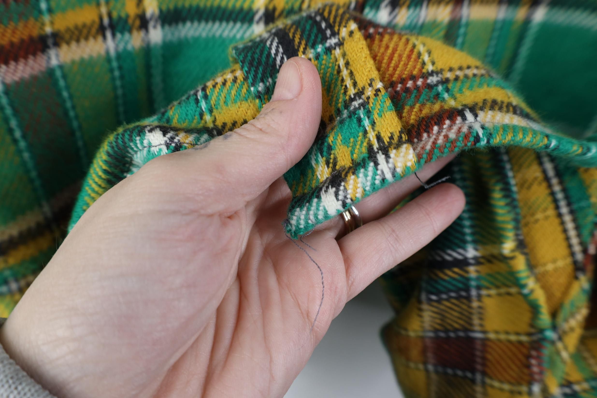 Vintage Vintage 60s 70s Big Mac Collared Button Shirt Plaid USA Size US M / EU 48-50 / 2 - 4 Thumbnail