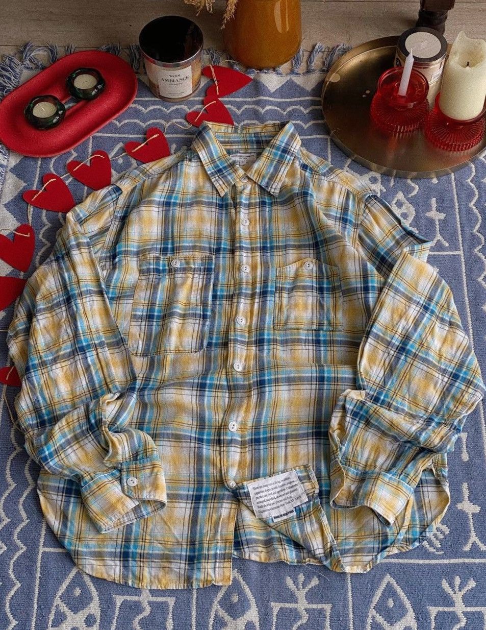 Engineered Garments Engineered Garments Plaid Shirt Size US L / EU 52-54 / 3 - 4 Thumbnail