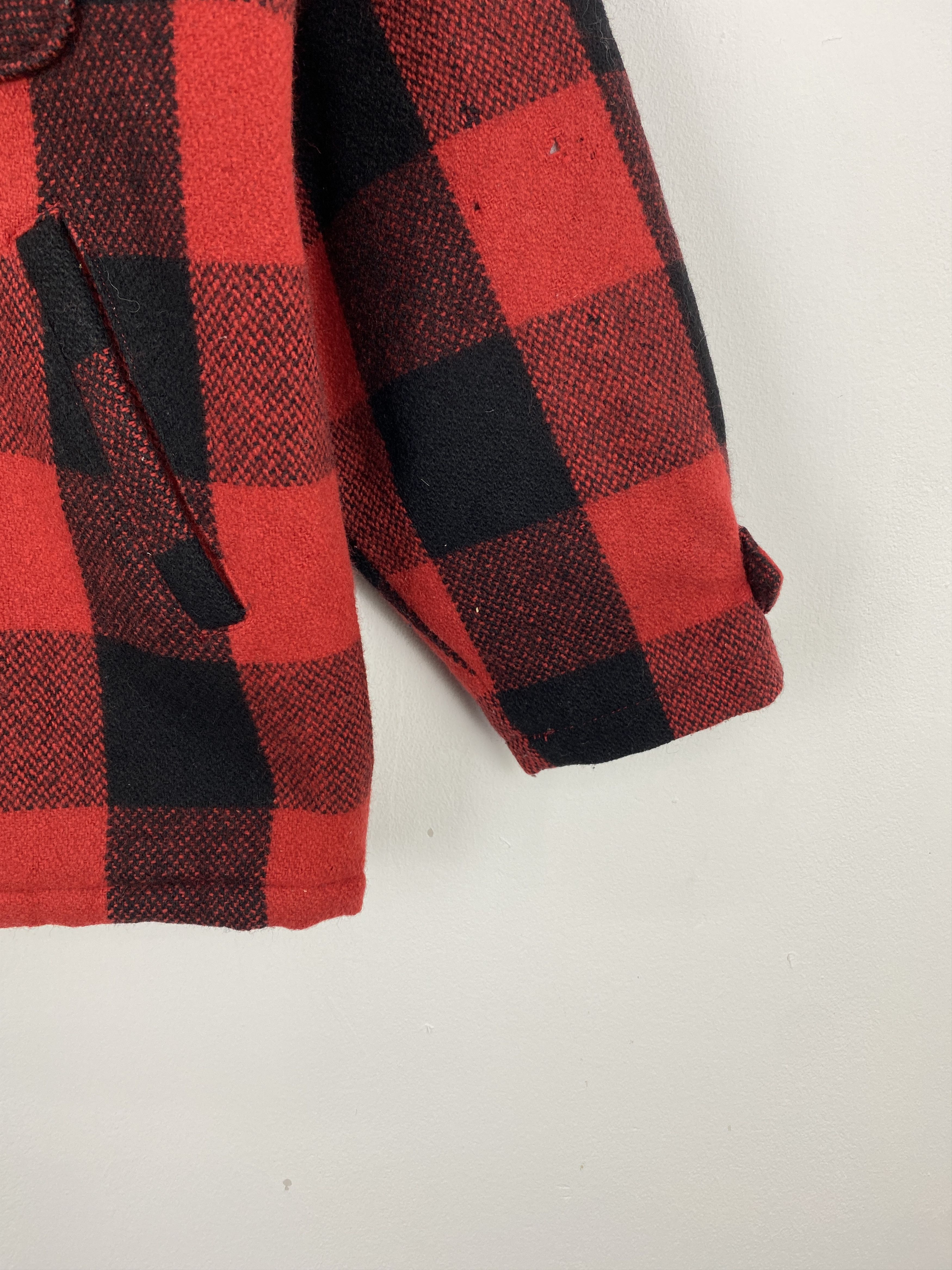 If Six Was Nine Vintage John Bull Shadow Plaid Zipper Flannel Jacket MJ0056 Size US L / EU 52-54 / 3 - 8 Thumbnail