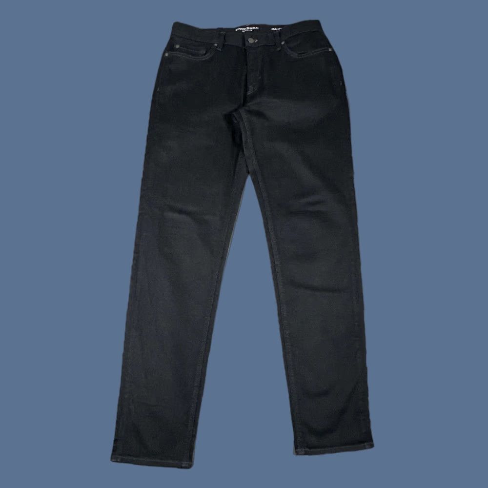 Banana Republic Banana Republic Traveler Jeans Mens 33x34 Blue Tapered Fit Stretch Denim Pants Size US 33 - 1 Thumbnail