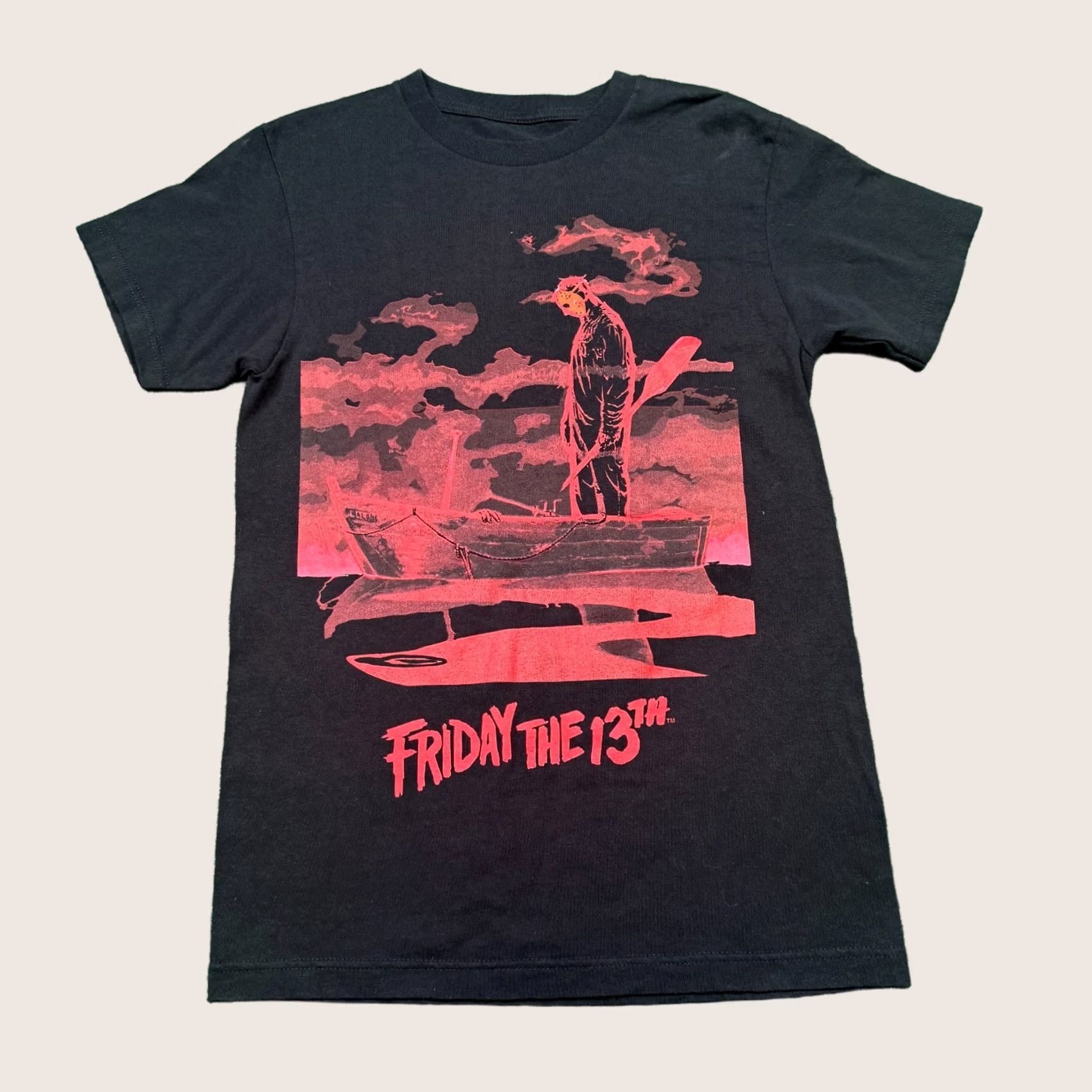 Vintage Friday The 13th Graphic T Shirt Men's S Black Short Sleeve Movie Tee Size US S / EU 44-46 / 1 - 1 Thumbnail