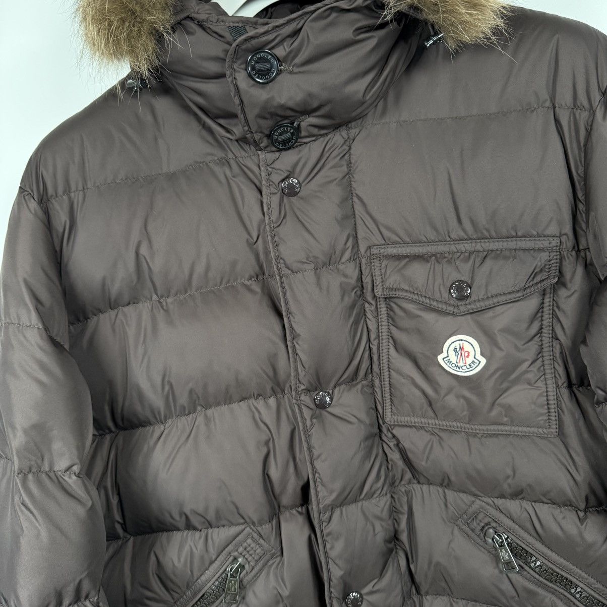 Moncler Moncler Colby Men’s Fur Down Puffer Jacket Size 6 (XXL) Size US XXL / EU 58 / 5 - 3 Thumbnail