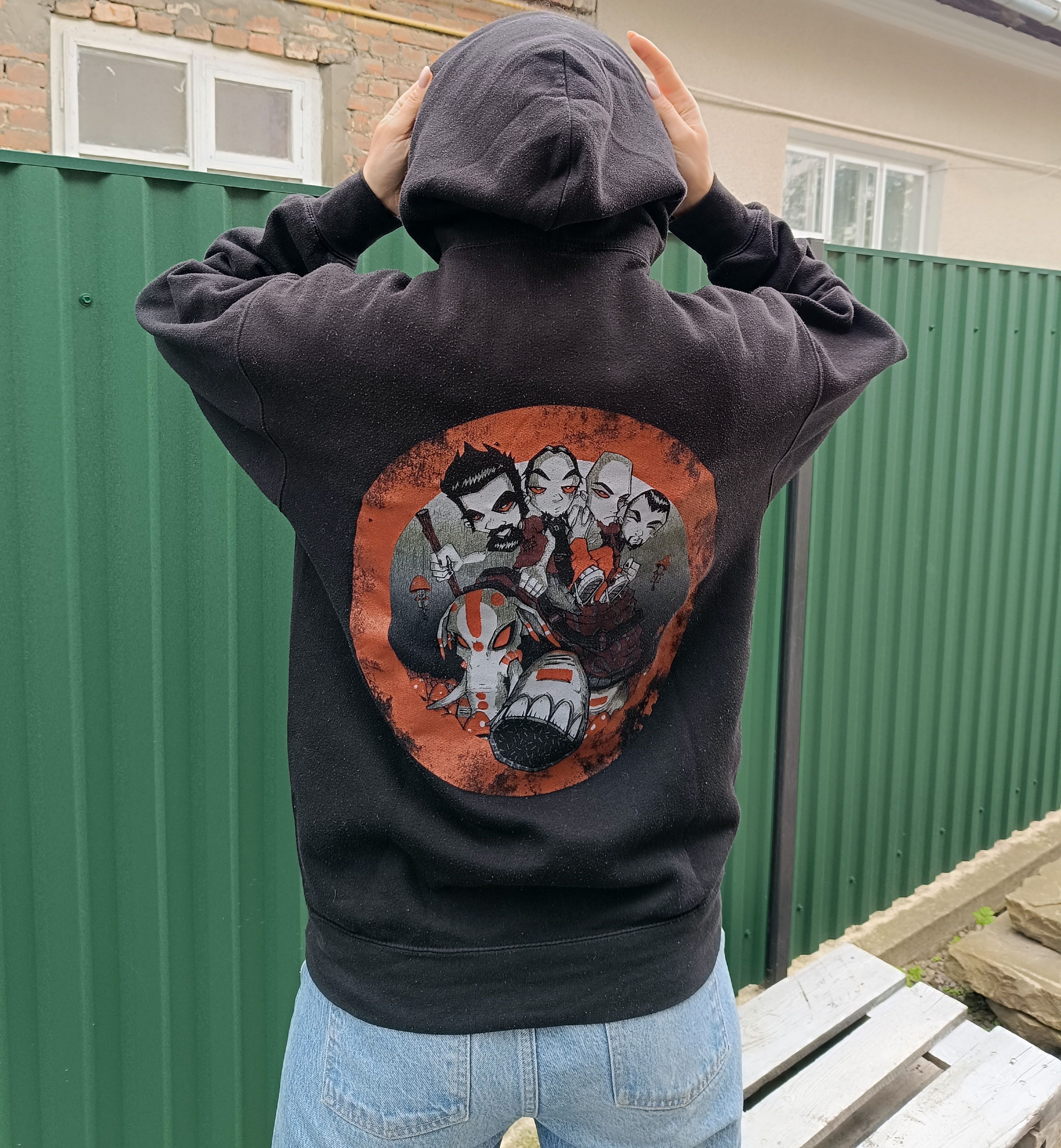 Band Tees × Vintage Vintage System Of A Down Elephant Hoodie Size US M / EU 48-50 / 2 - 4 Thumbnail
