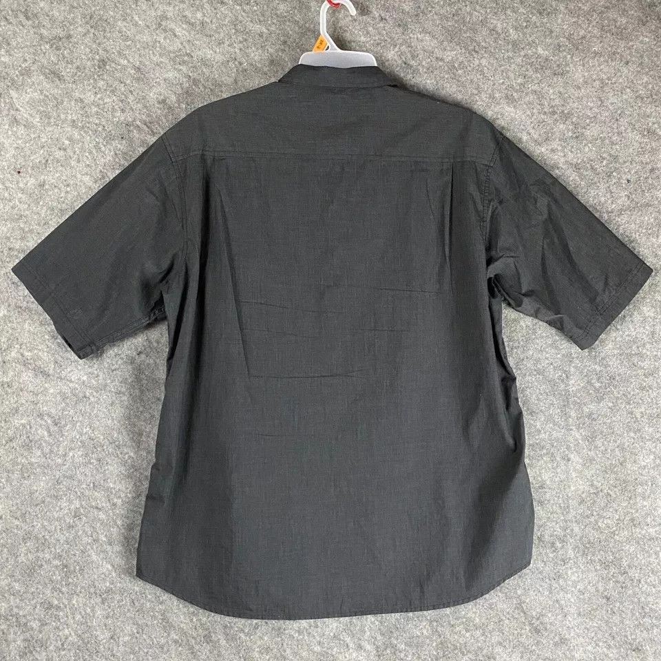 Retrofit Retrofit Button Down Shirt XXL Men's Short Sleeve Gray Size US XXL / EU 58 / 5 - 7 Thumbnail