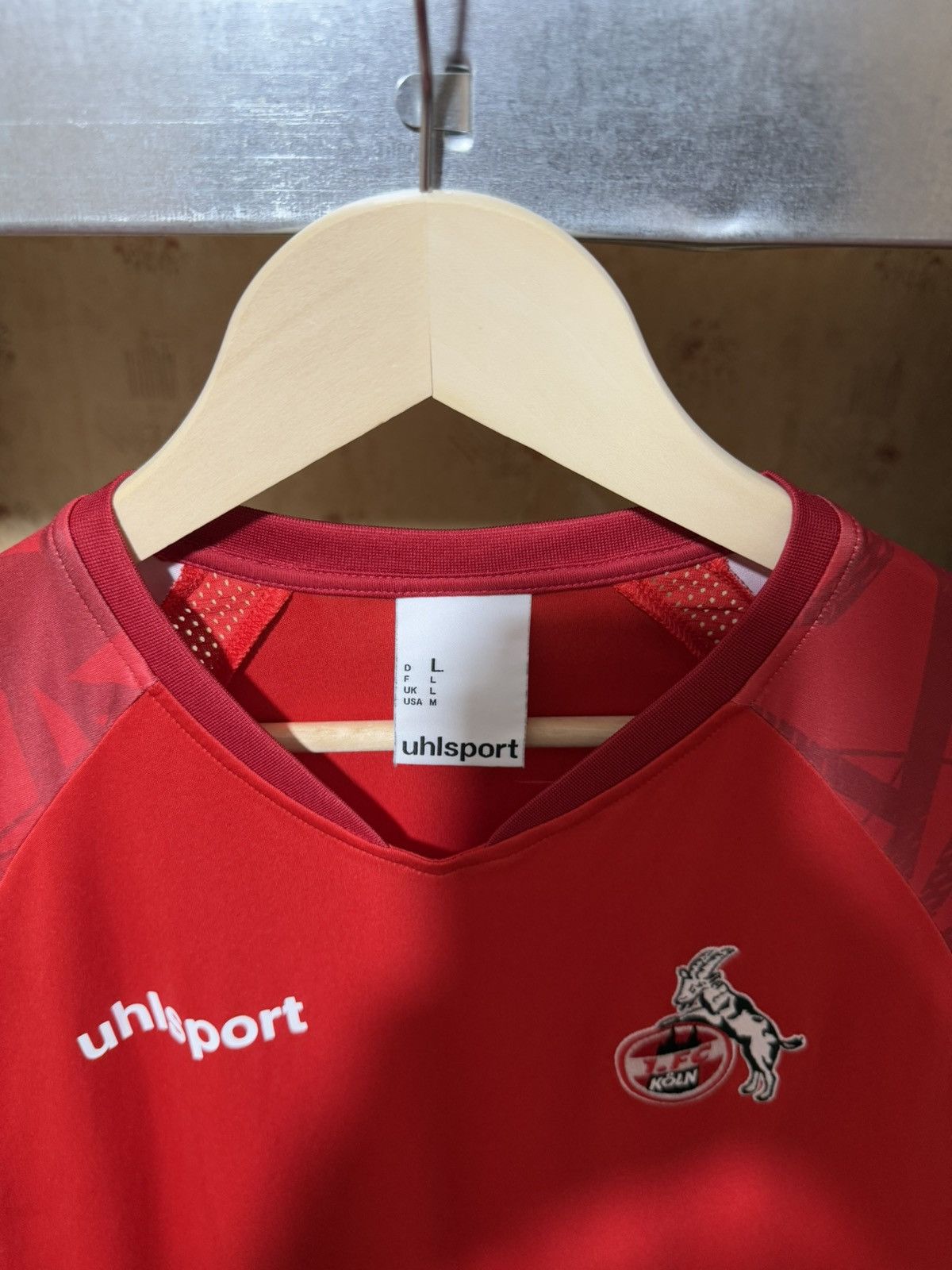 Vintage Vintage Uhlsport FC Koln Training Soccer Football Jersey Size US M / EU 48-50 / 2 - 6 Thumbnail