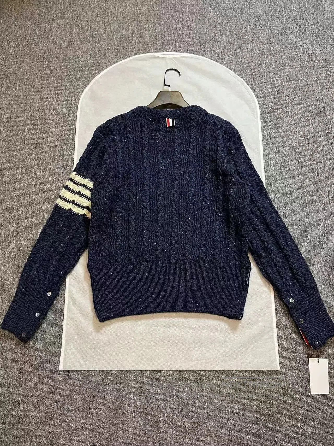 Thom Browne Thom Browne Navy Knit Sweater Men's. Size US XS / EU 42 / 0 - 2 Thumbnail