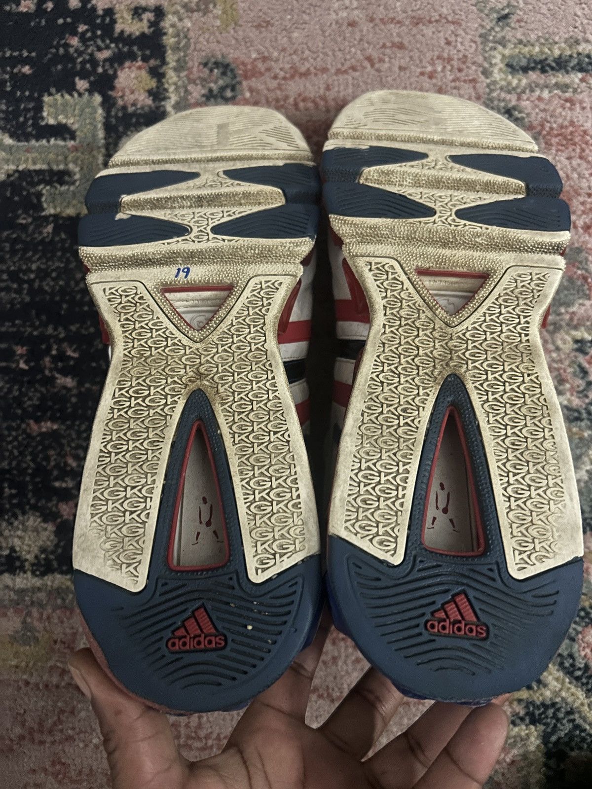 Adidas Vintage 2006 Adidas Kevin Garnett 3 "All-Star" Edition Rare Size US 12 / EU 45 - 7 Thumbnail