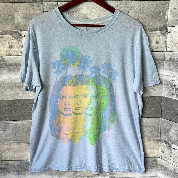 Band Tees LANA DEL REY THE ENDLESS SUMMER TOUR 2015 GRAPHIC SHORT SLEE ...