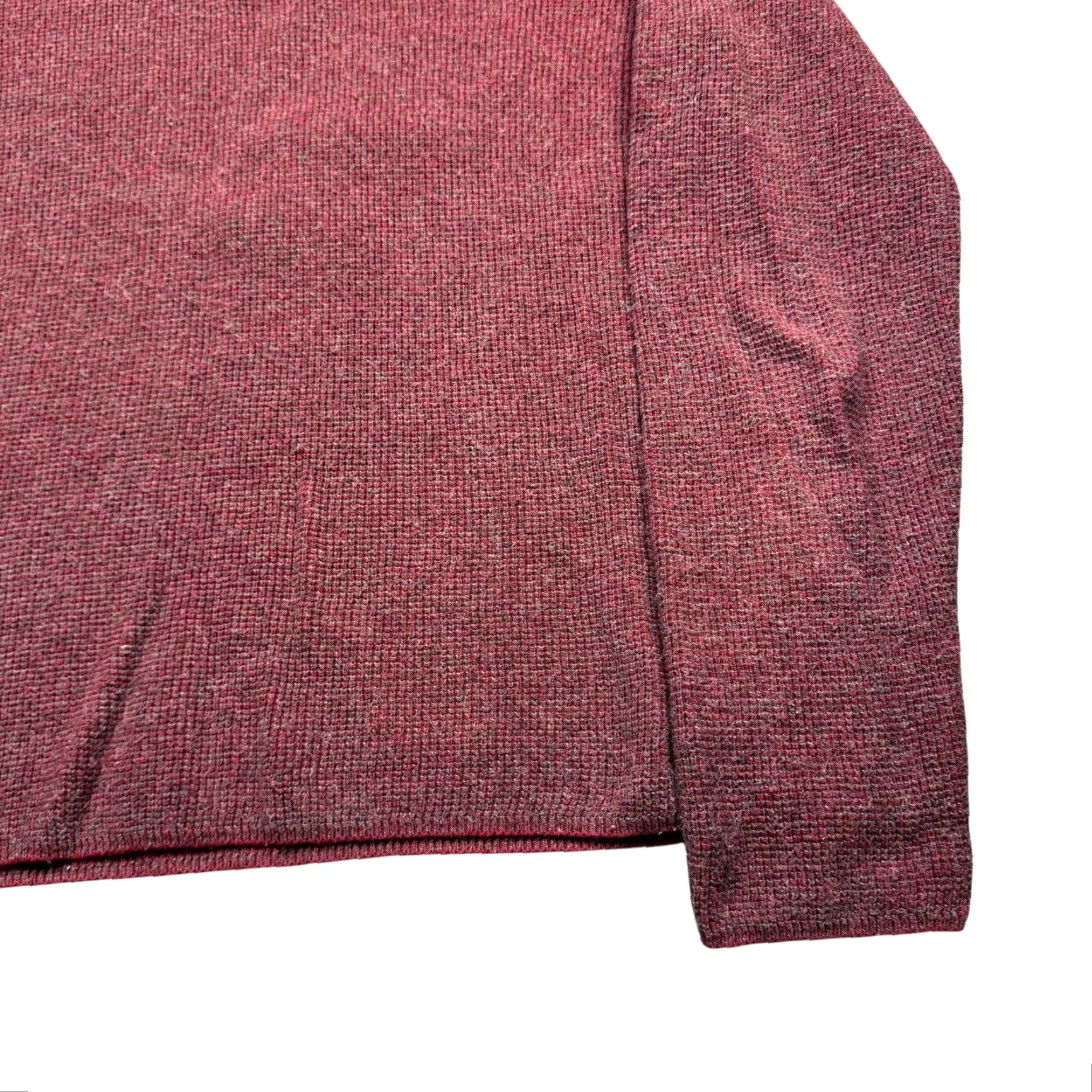Lucky Brand Lucky Brand Sweater Mens L Henley Colorado Cross Stitch Thermal Winter Knit Crew Neck Long Sleeve Red Size US L / EU 52-54 / 3 - 3 Thumbnail