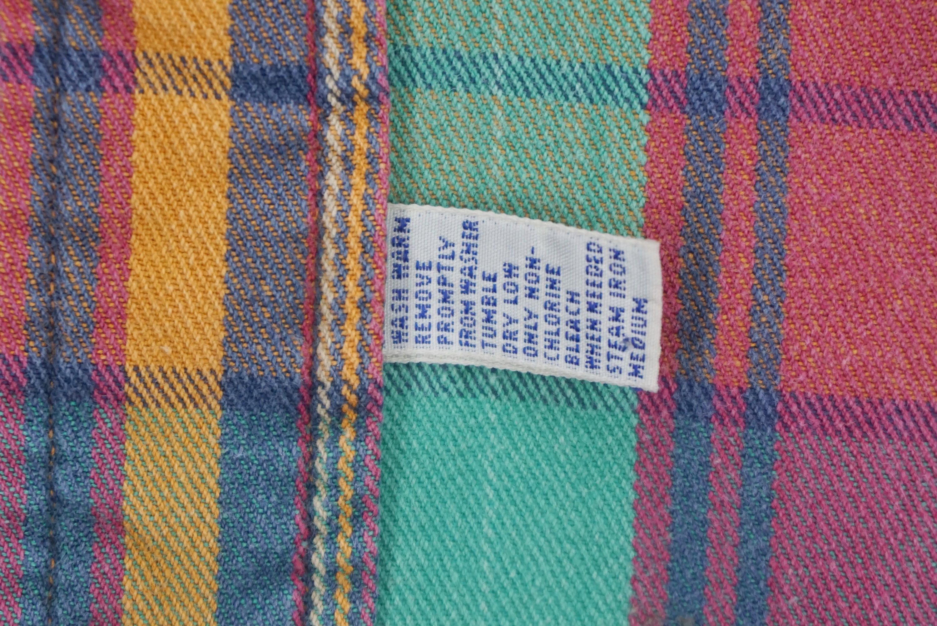 Polo Ralph Lauren Vintage Polo Baggy Flannel Size M Made in Singapore Size US M / EU 48-50 / 2 - 8 Thumbnail