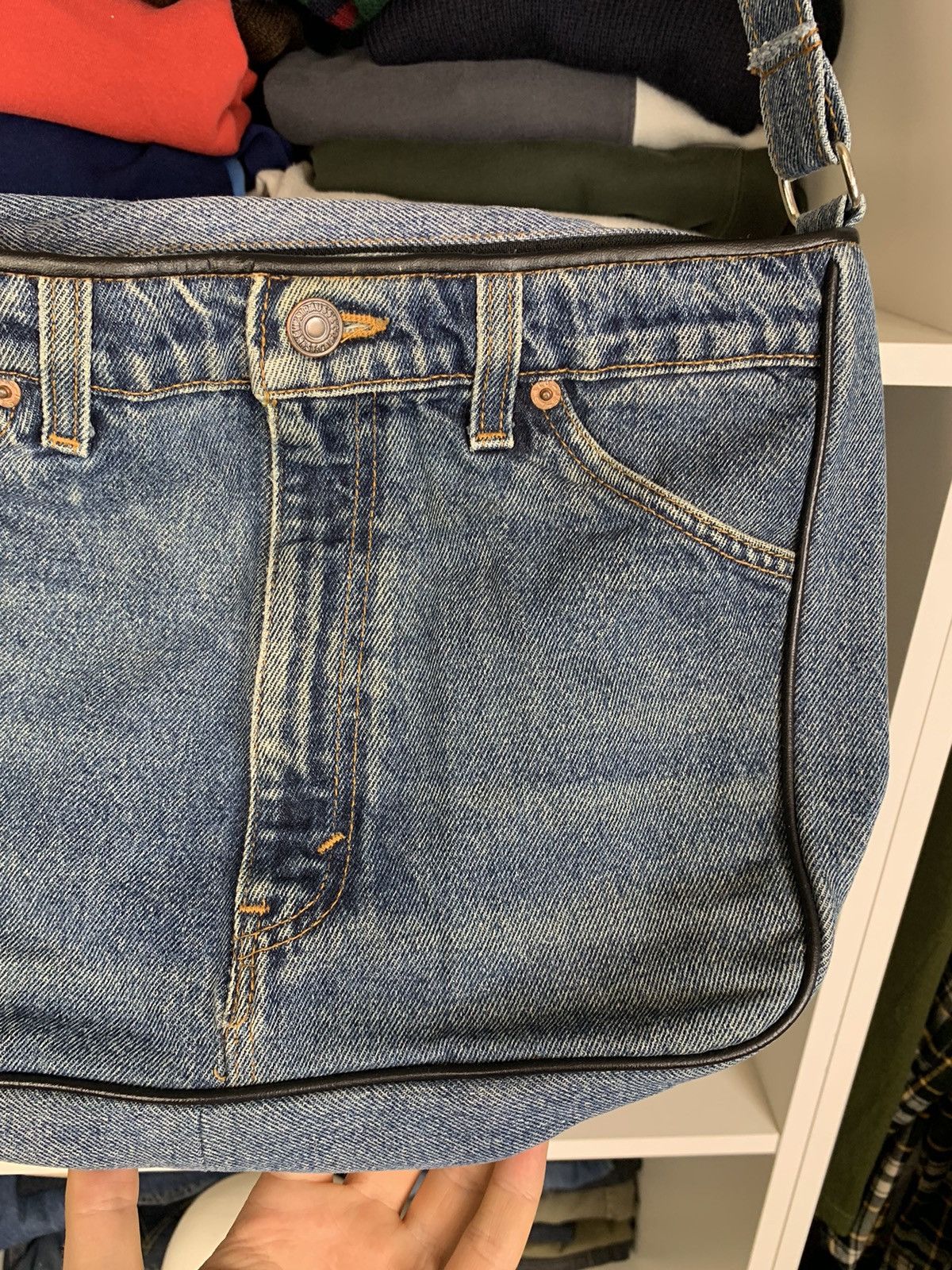 Levi's × Vintage Vintage Levis Denim Bag Size ONE SIZE - 10 Thumbnail