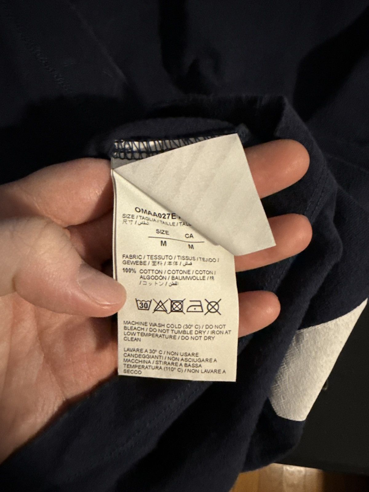 Off-White Off-White Gradient Tee Size US M / EU 48-50 / 2 - 6 Thumbnail