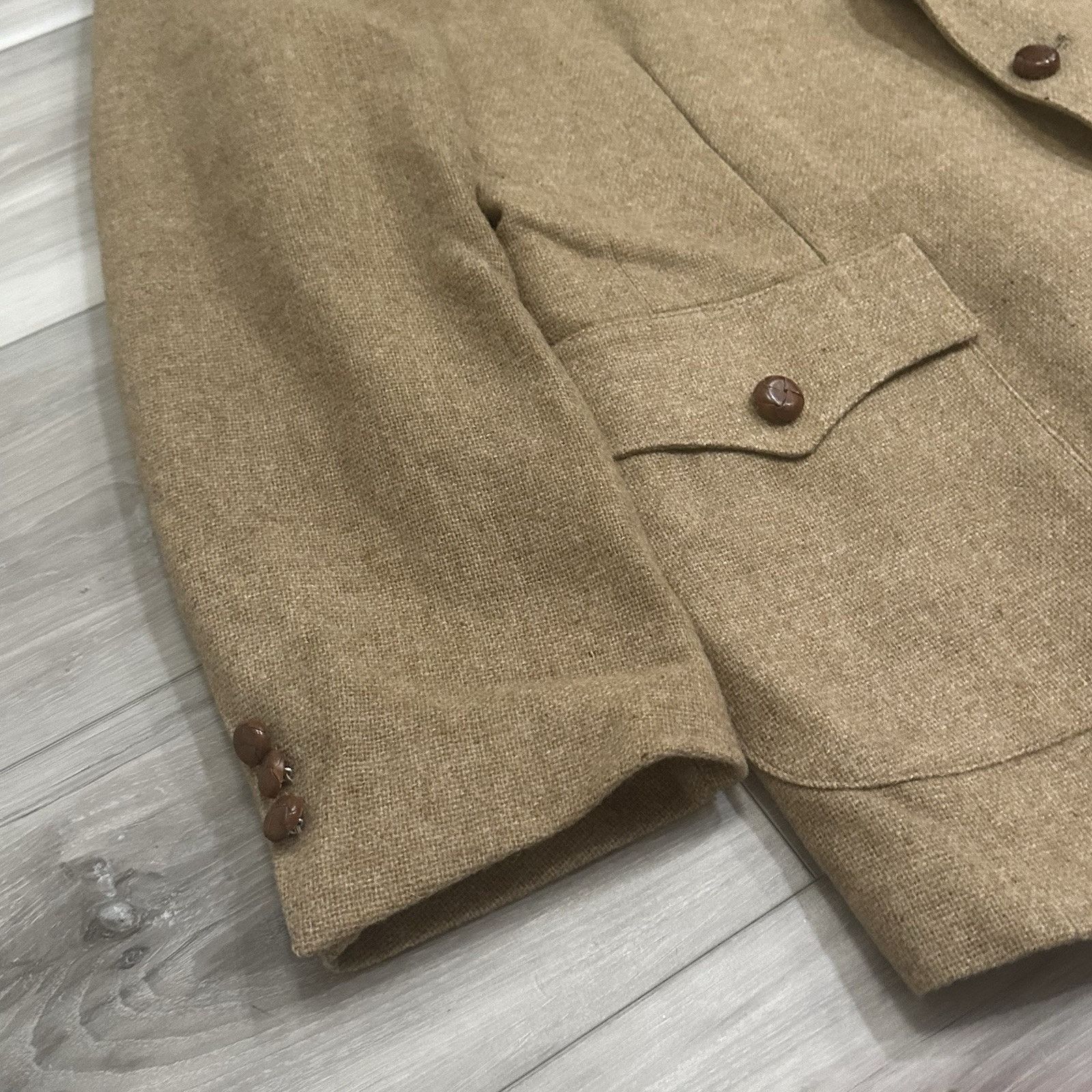 Levi's Vintage 1970s Levi’s Western Wear Sport Coat Men’s Size 44L Size 44L - 3 Thumbnail