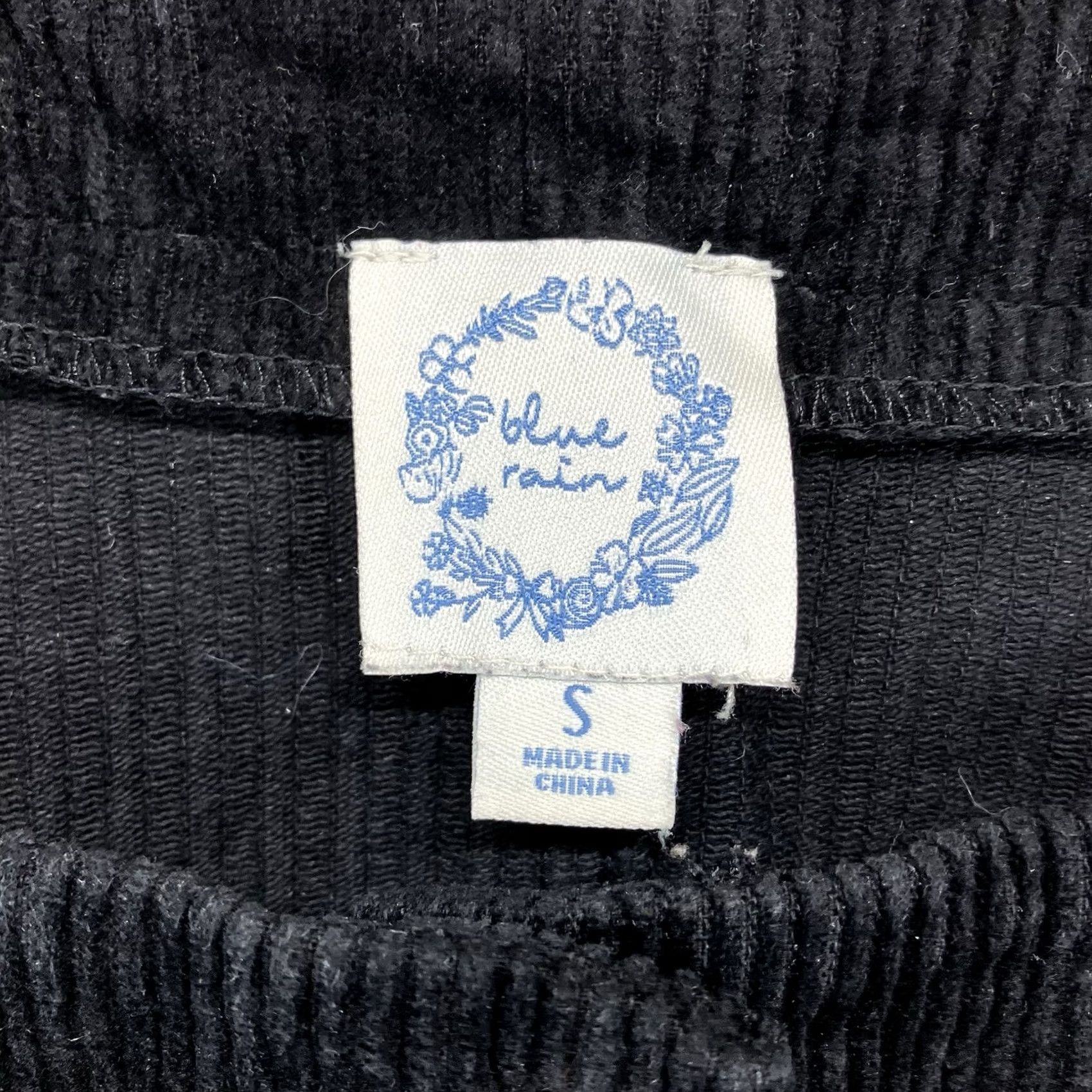 Vintage Women's Overall Skirt Black Corduroy Small Adjustable Pockets Casual Woman Short 80s Geek Retro Blue Rain Size 32" / US 10 / IT 46 - 3 Thumbnail