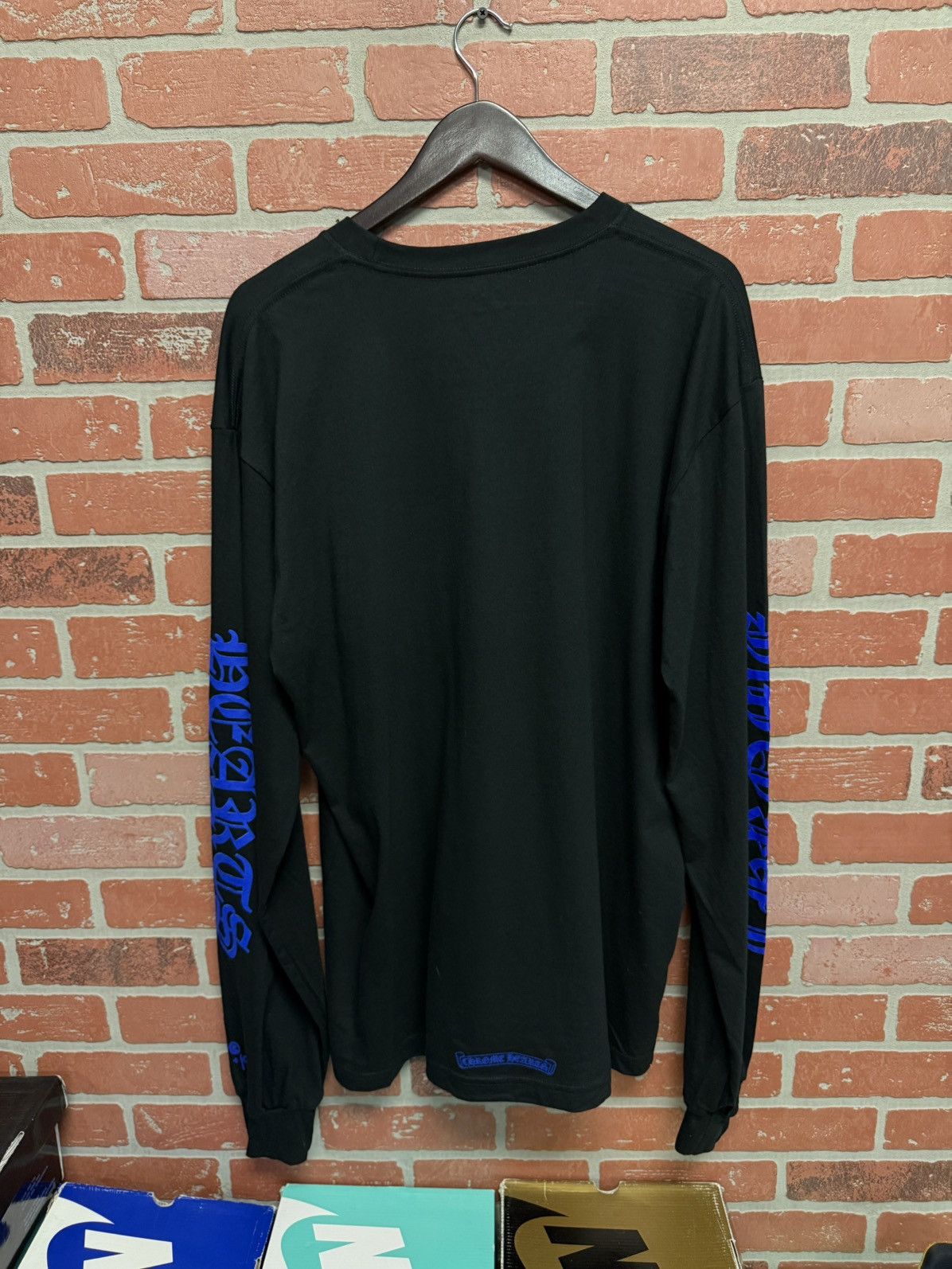 Chrome Hearts Chrome Hearts Web Long Sleeve Tee Size L New 1988 Size US L / EU 52-54 / 3 - 2 Thumbnail